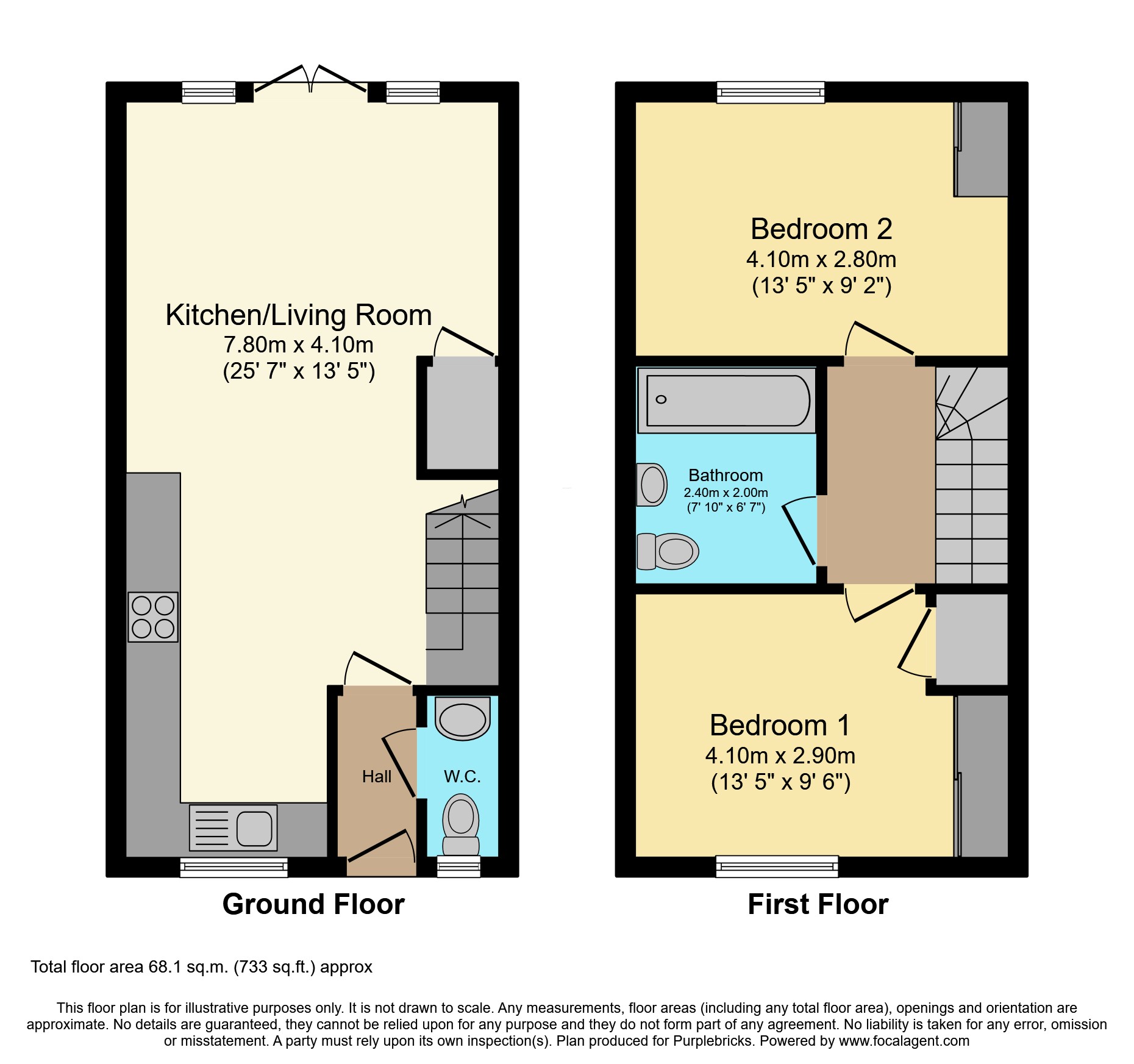 25, Snowdrop Crescent, Lydney floorplan