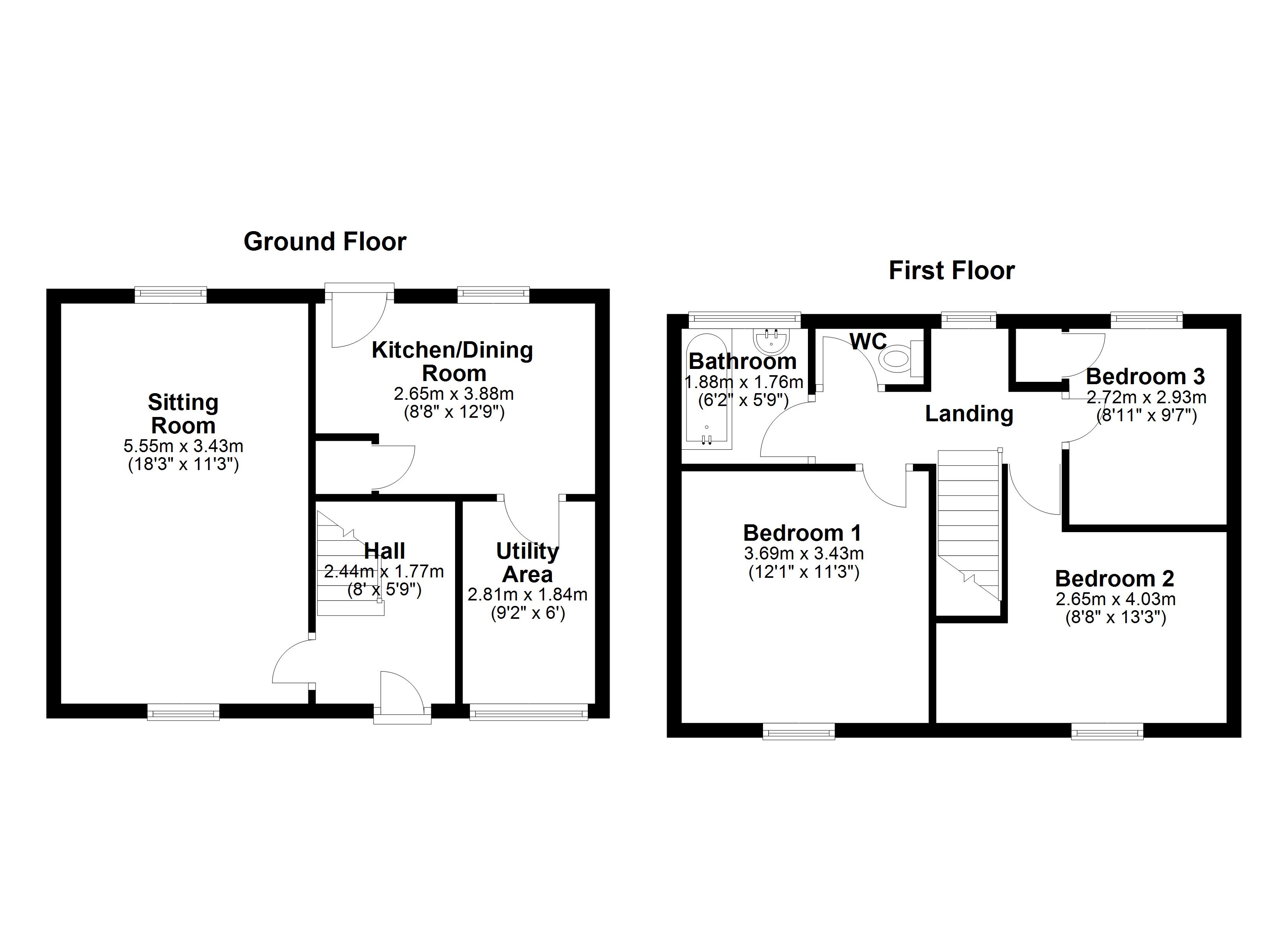 178, Trevelyan Drive, Tyne and Wear floorplan
