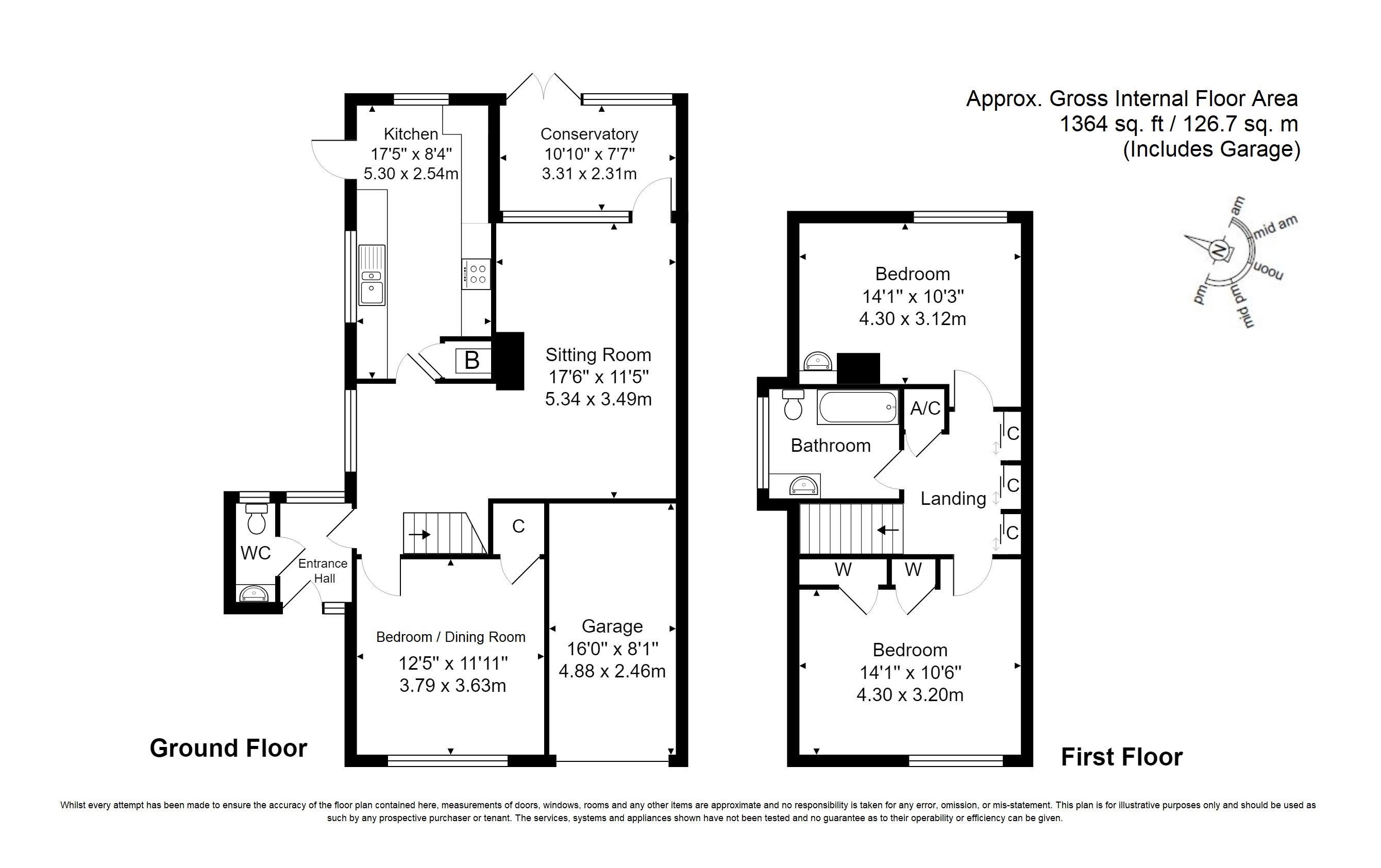 2 Bedrooms Semi-detached house for sale in Leneda Drive, Tunbridge Wells TN2