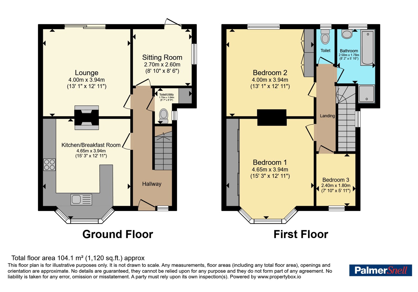 6, Muscliffe Lane, Dorset floorplan