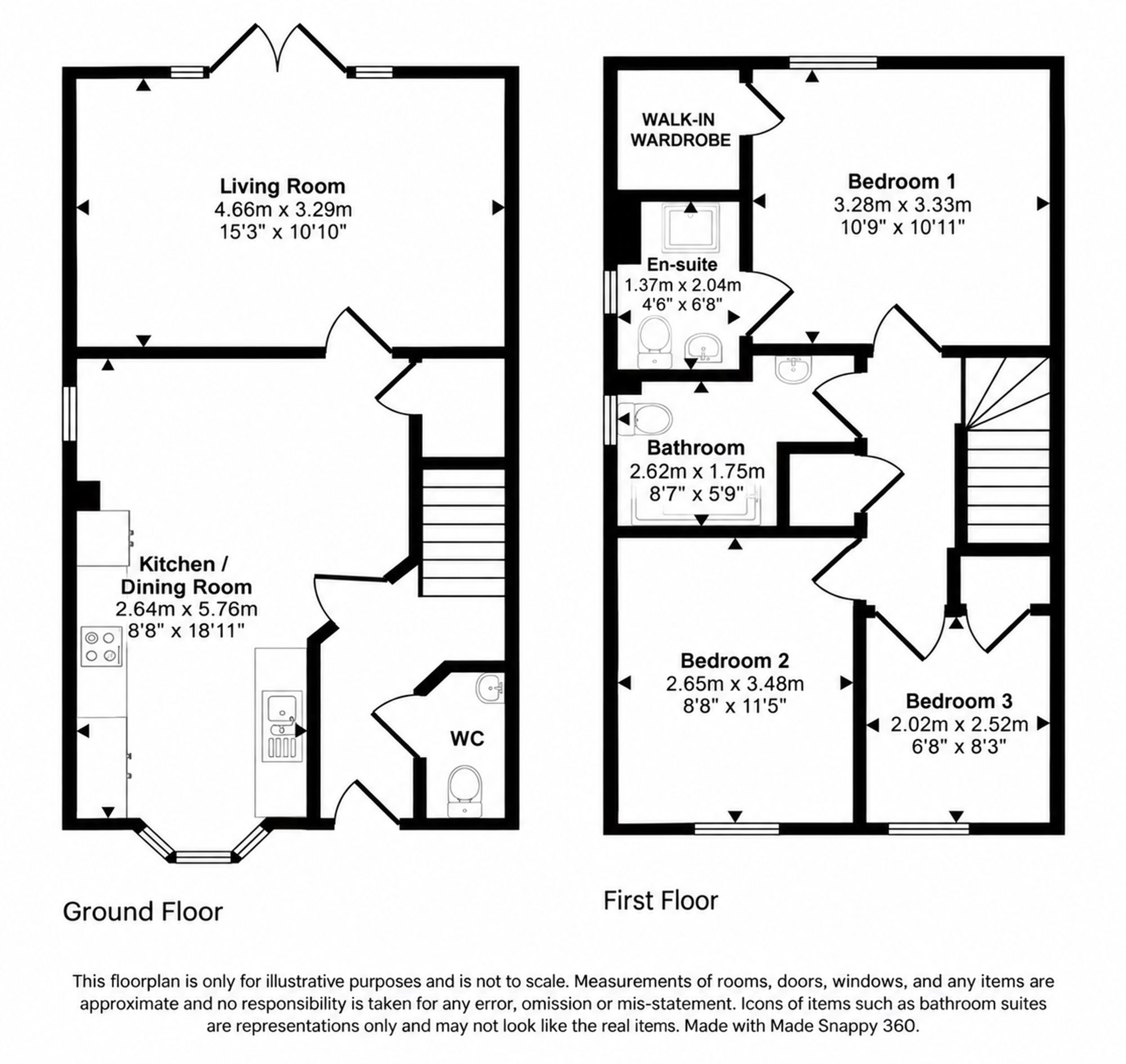 28 Hamble Rise, Southampton floorplan