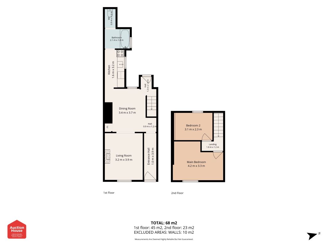 14 Henry Street North Murton, Seaham floorplan