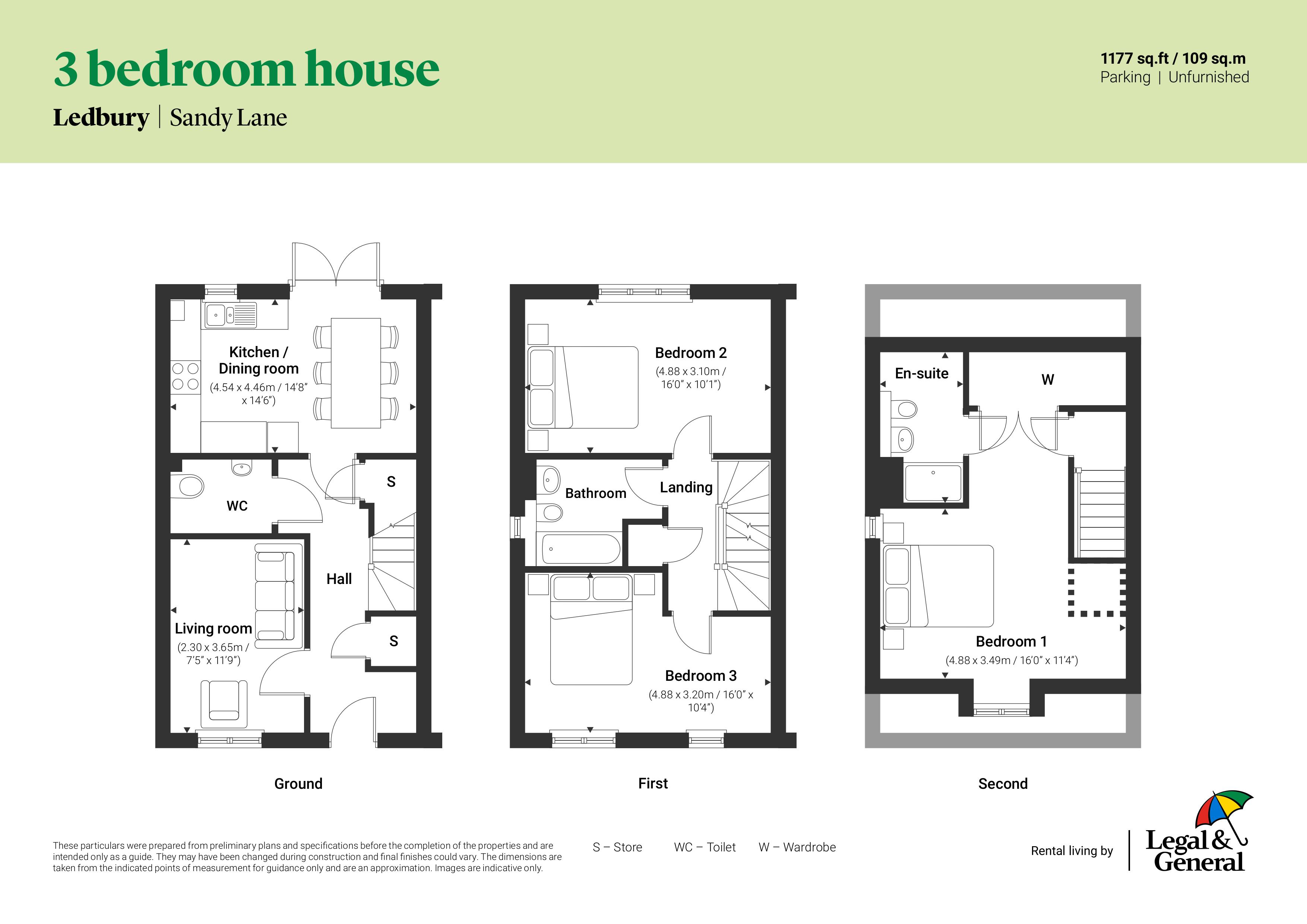 11, Sedge Close, Northampton floorplan