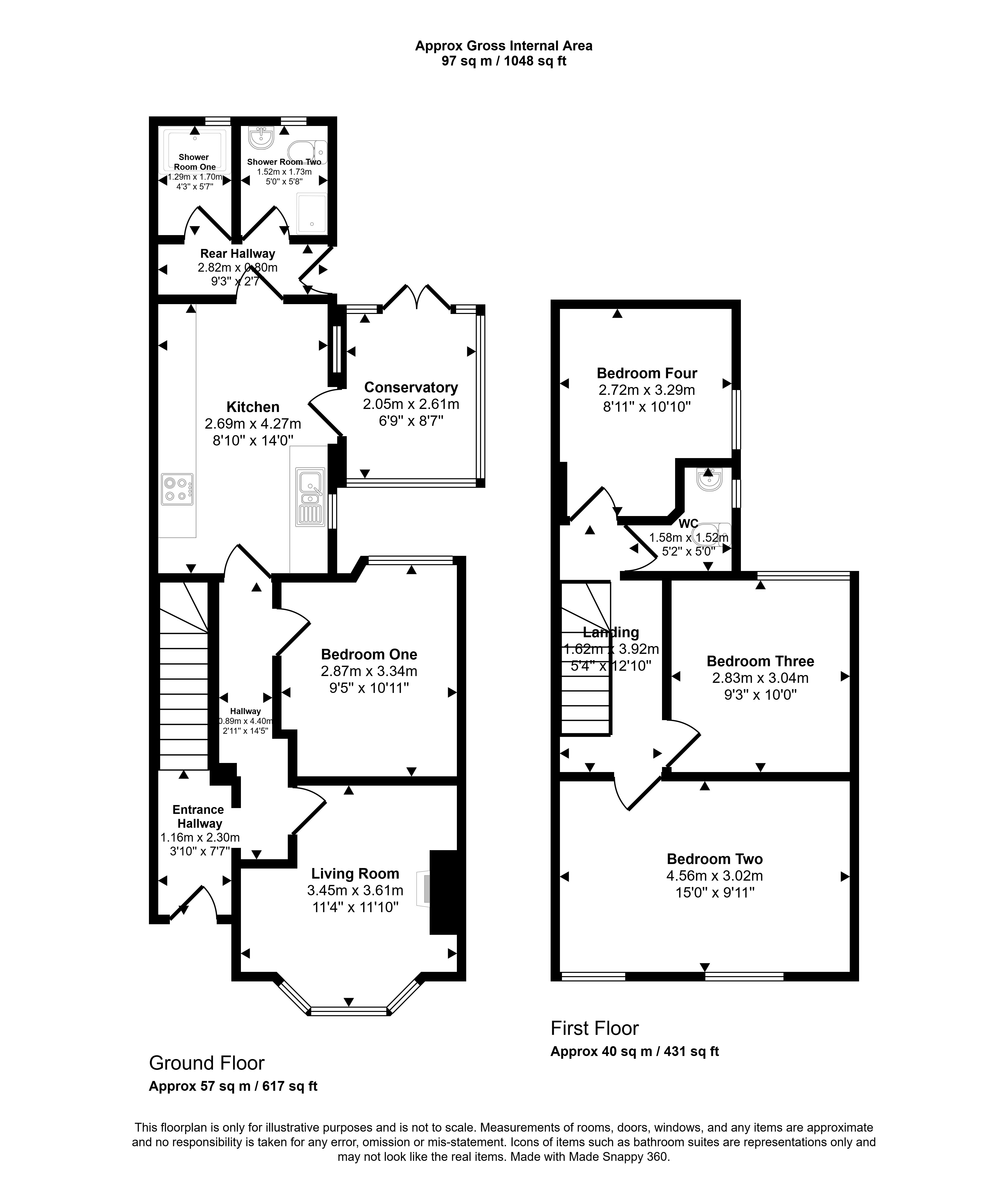 Treforest Pontypridd floorplan