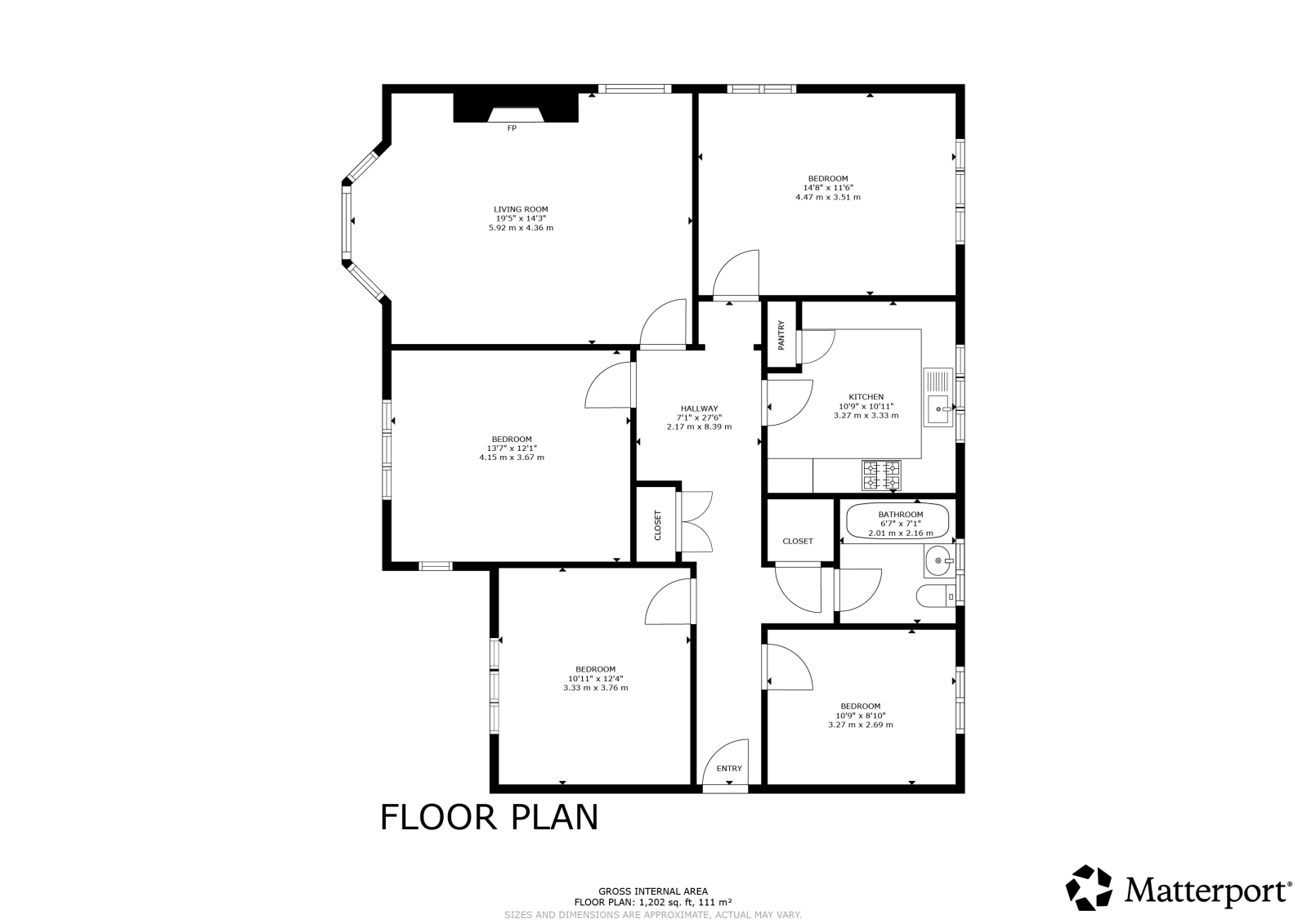 Flat 3, 87, Cleveden Road, Flat 3, Kelvinside floorplan