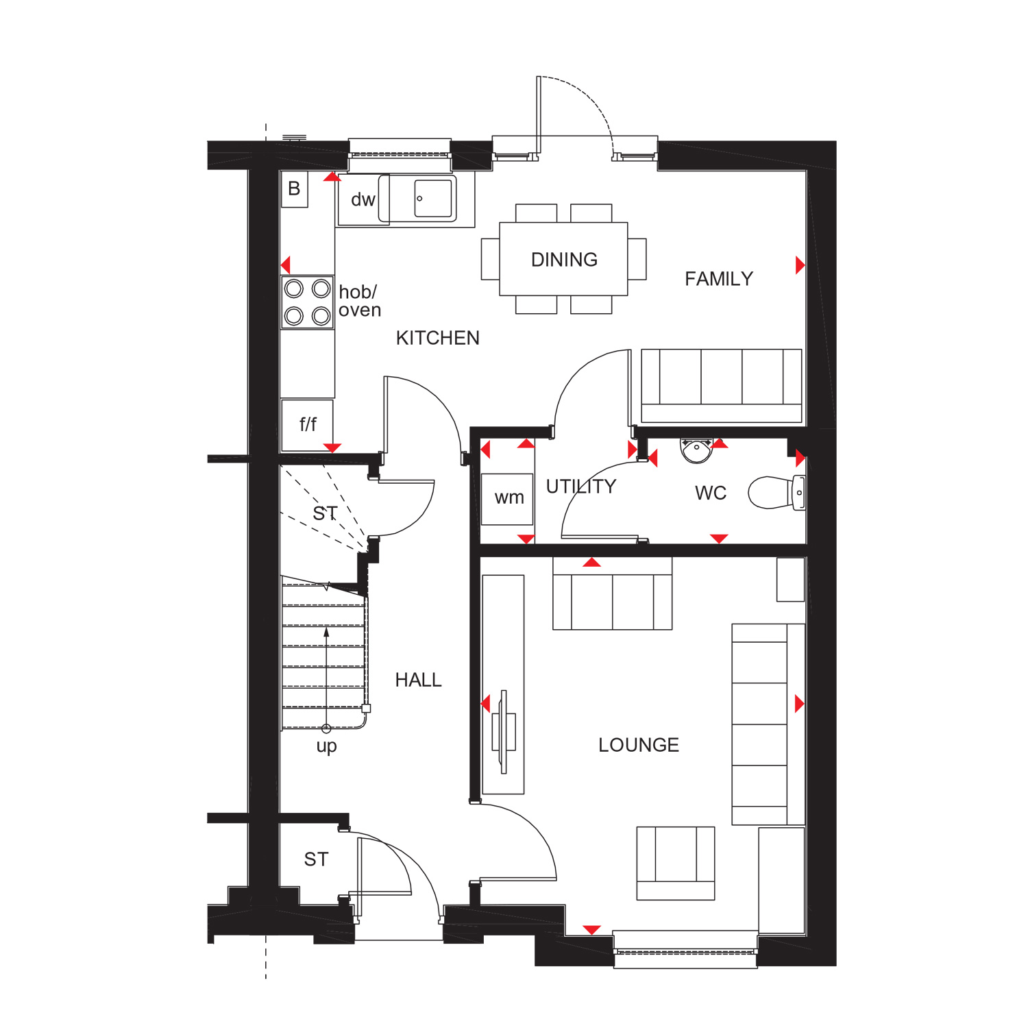 H8673125, Brogan Crescent, Edinburgh floorplan