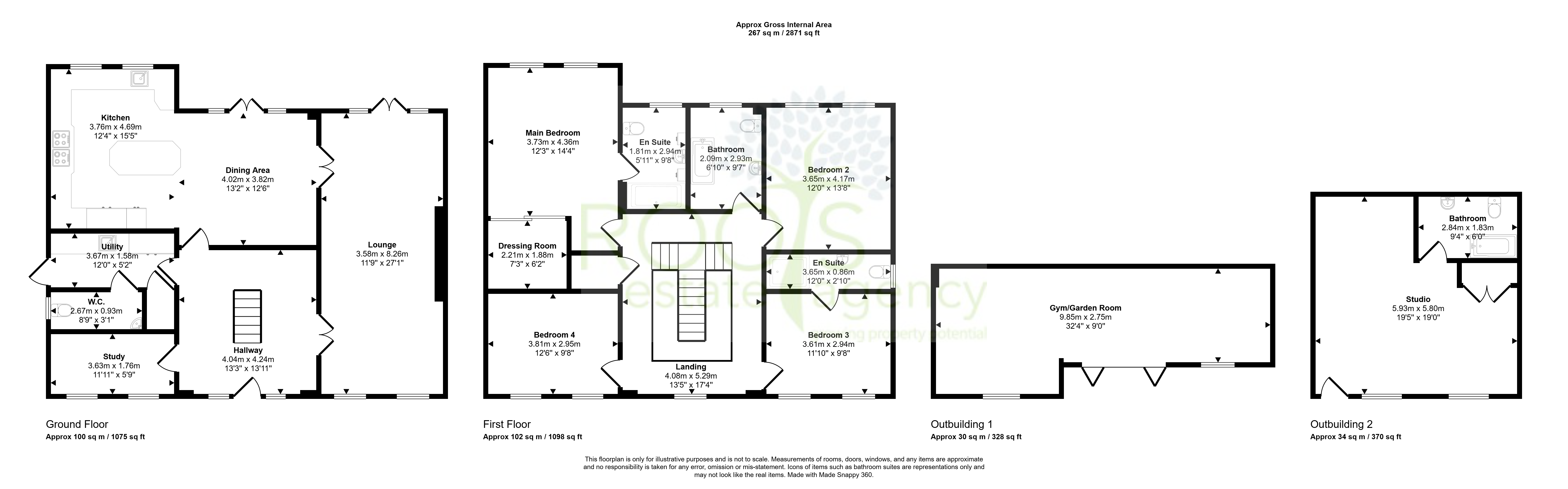 The Birches,, Sandy Lane, Tadley floorplan