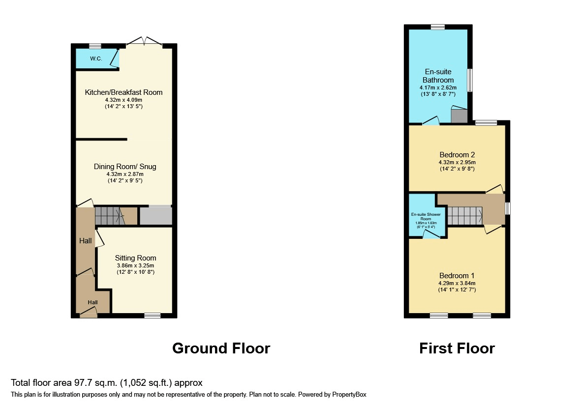 Church Road, Weston, Bath BA1, 2 bedroom end terrace house for sale