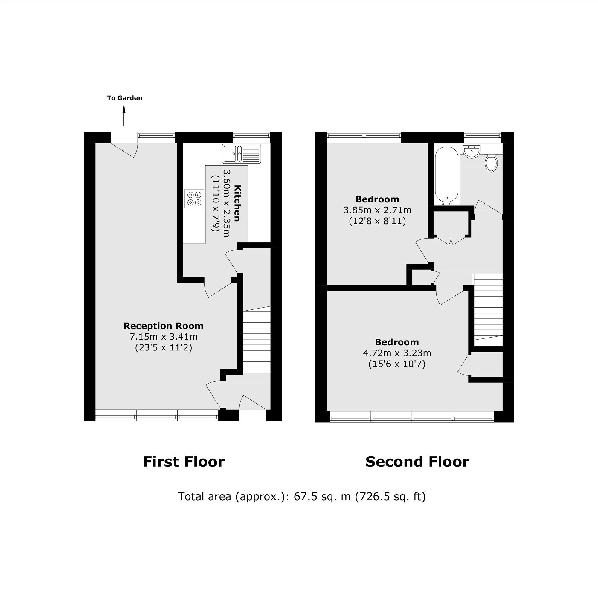 30, Stainton Road, London floorplan