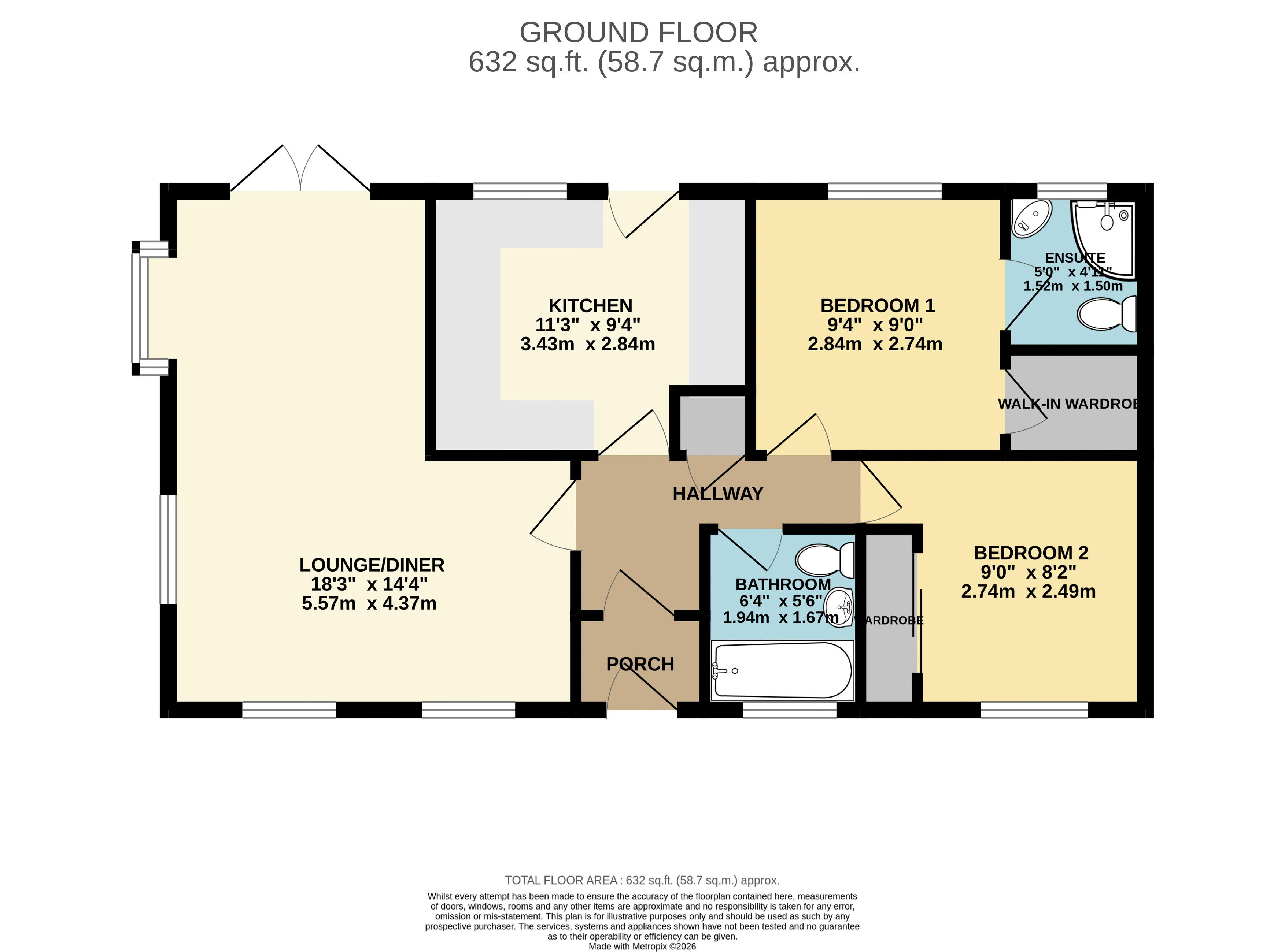 7, Kensington Grove, Lincoln floorplan