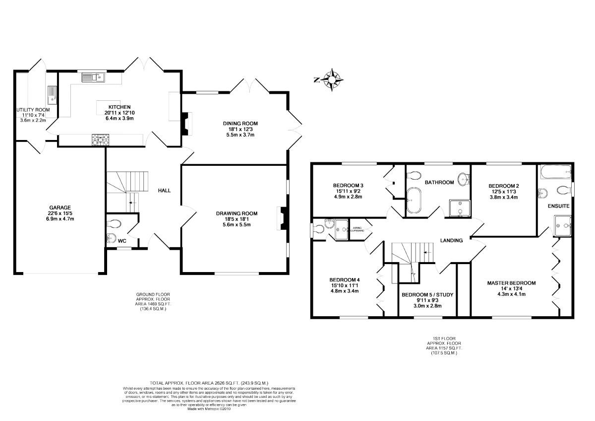 3, Mayflower Close, Lymington floorplan