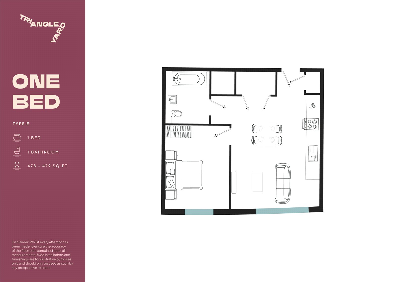 Skinner Street, Leeds floorplan