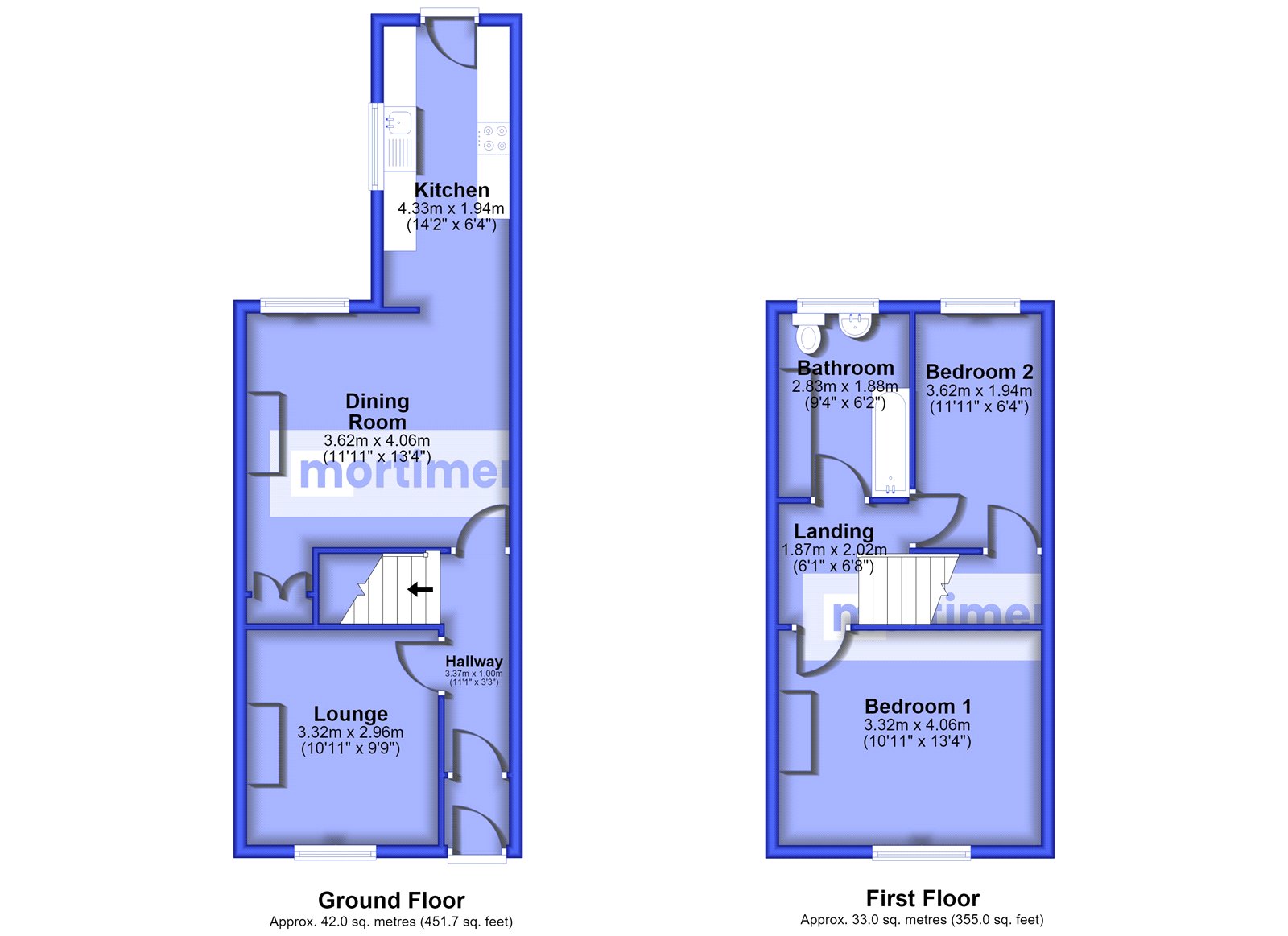 77, Water Street, Lancashire floorplan