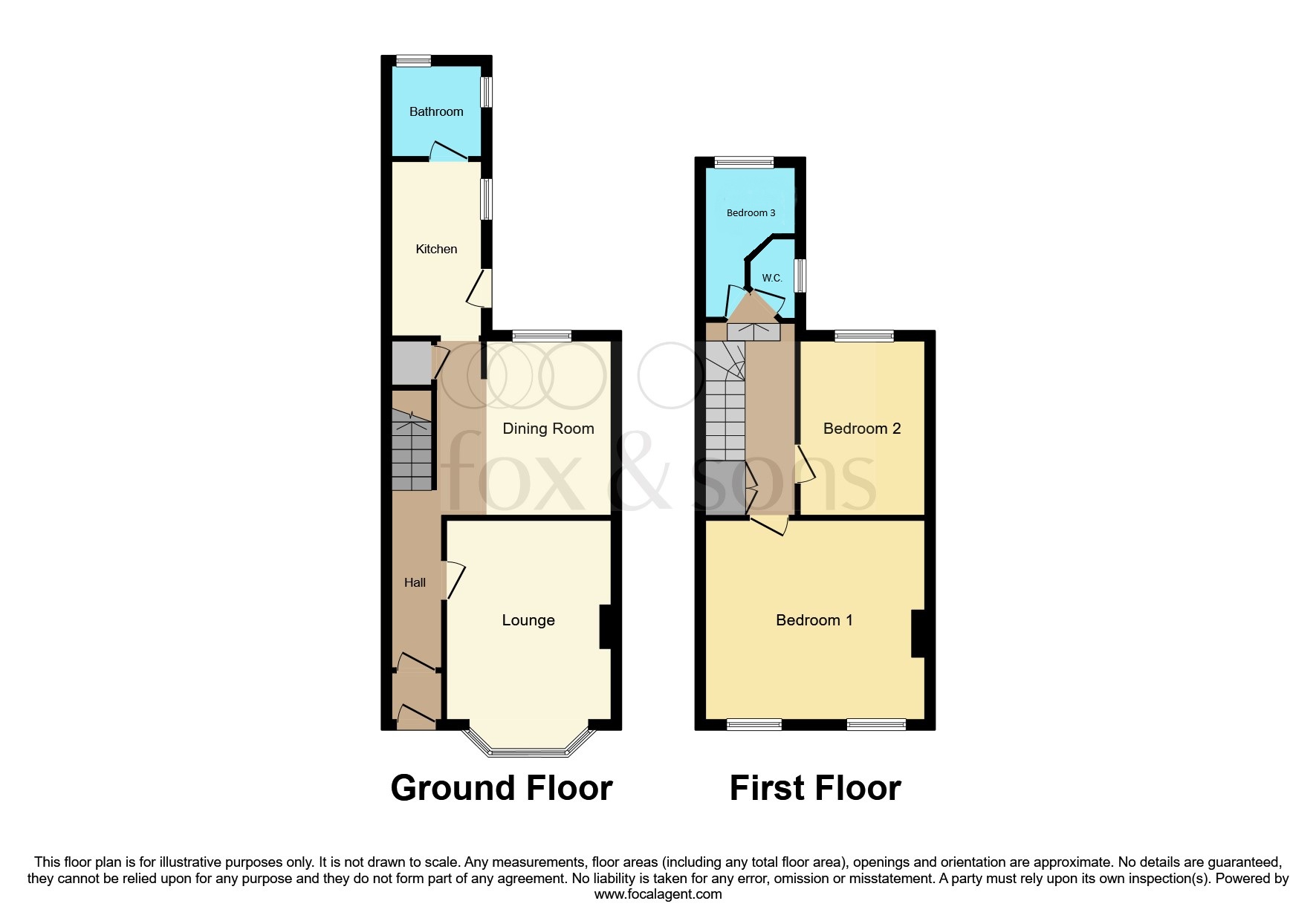 14, Summerland Road, Minehead floorplan