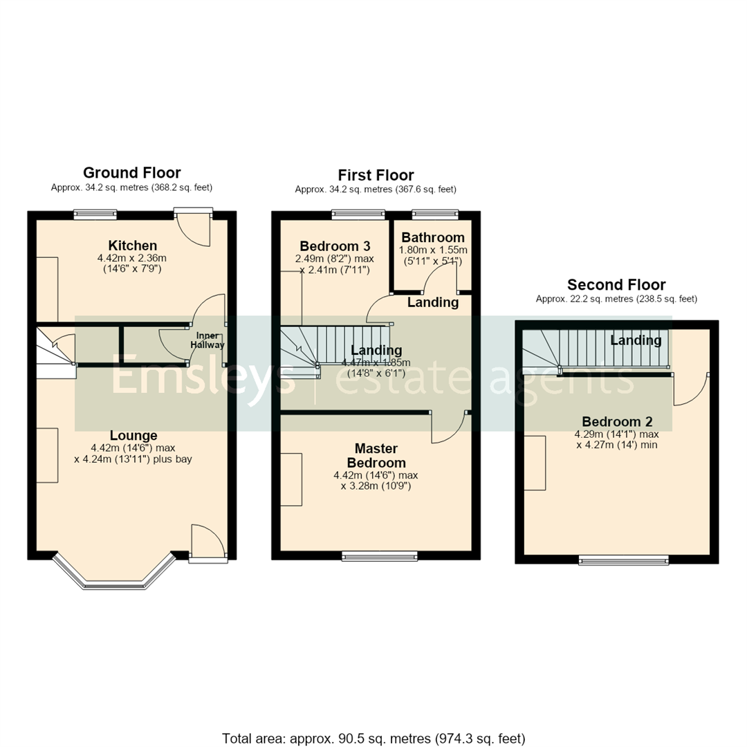 9, Cyprus Terrace, Leeds floorplan