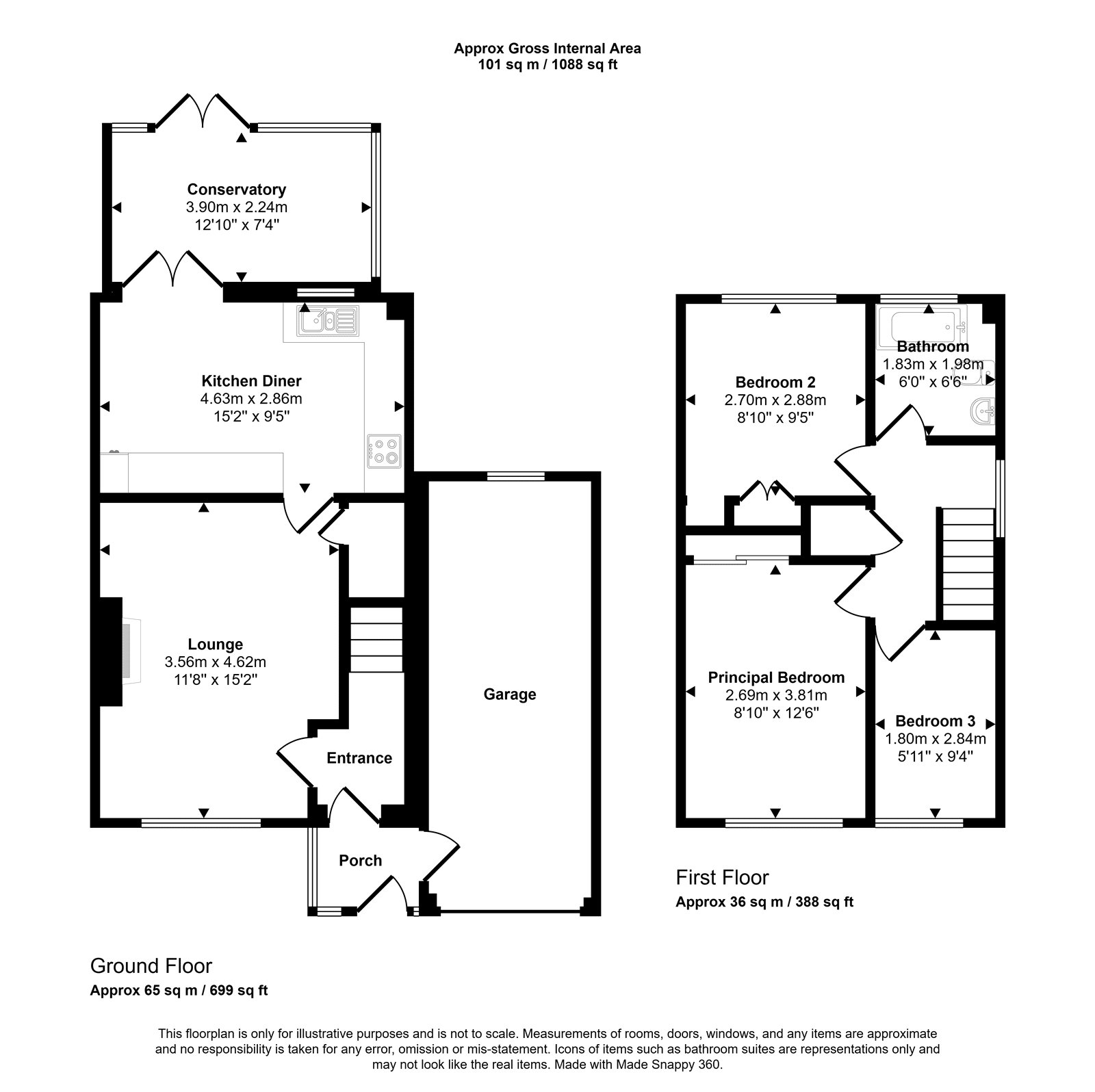33, Fitzmaurice Close, Wiltshire floorplan