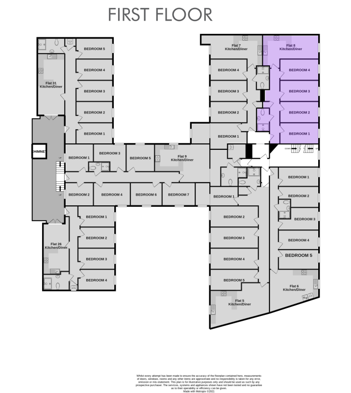 Flat 8, Shoe & Boot Factory, Flat 8, Shoe & Boot Factory, Leicester floorplan