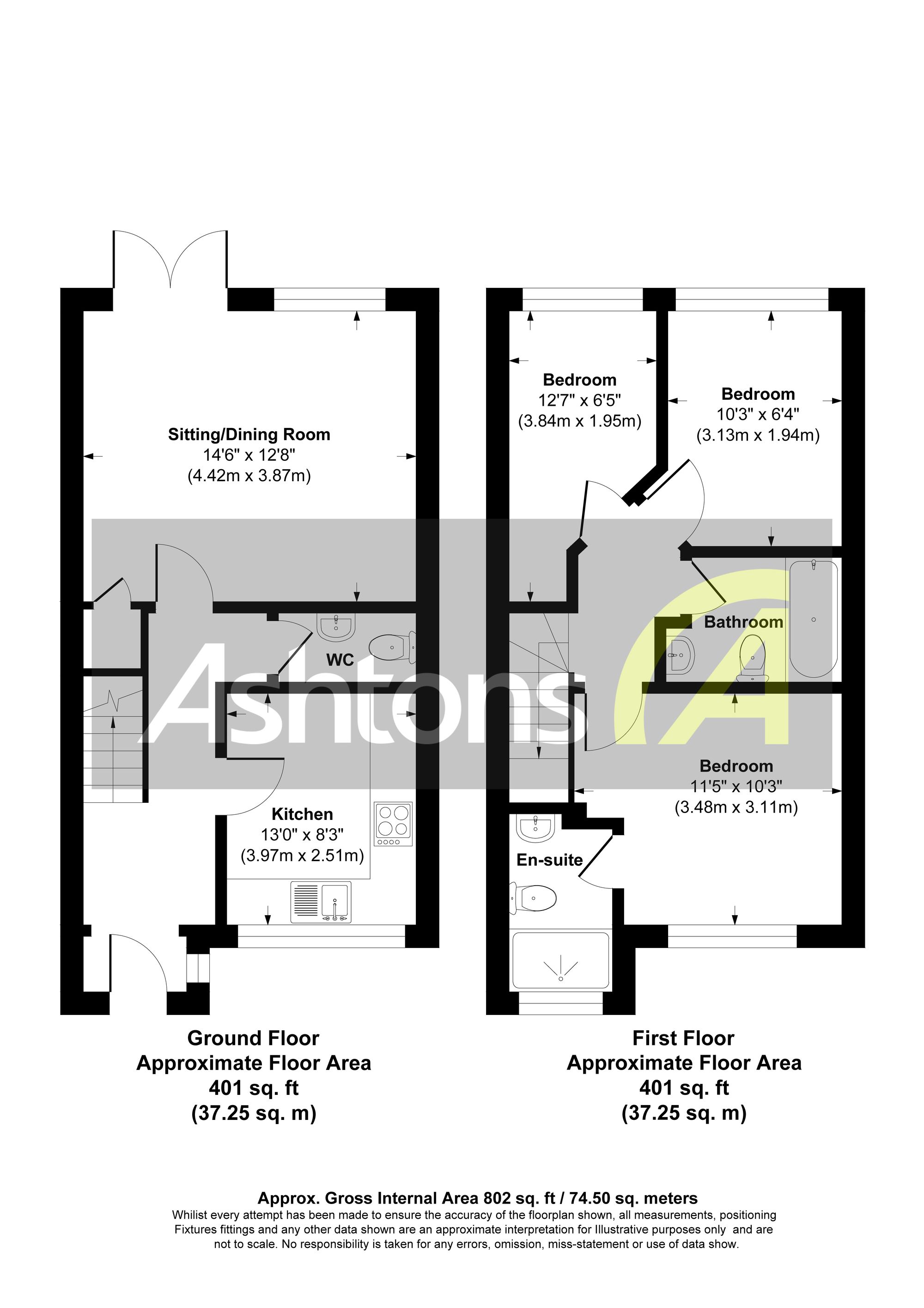 6 Siren Close, Warrington floorplan