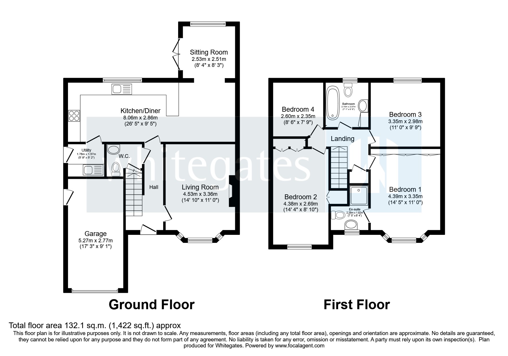 5, Basset Close, Nantwich floorplan