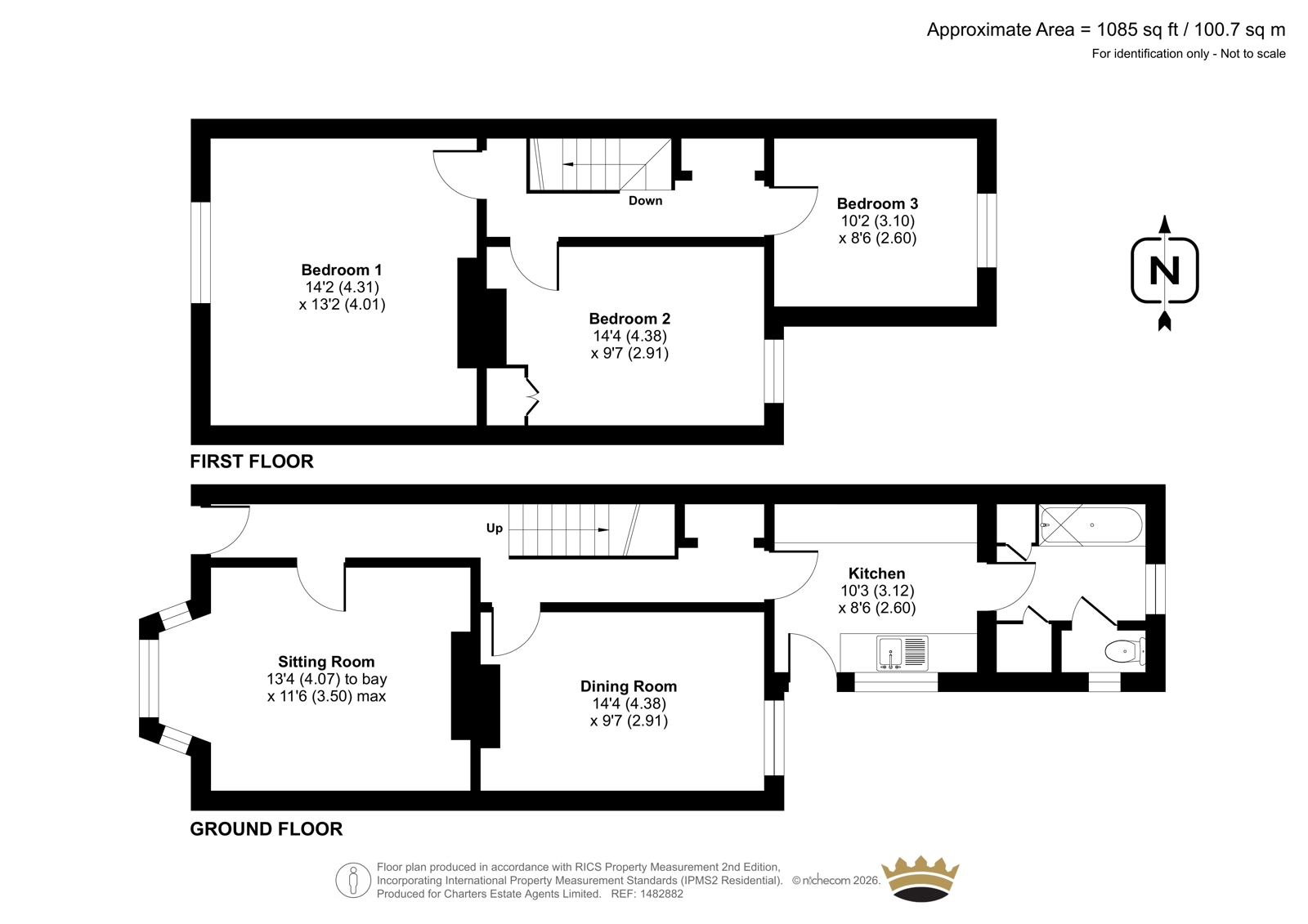 28, Hewitts Road, Southampton floorplan