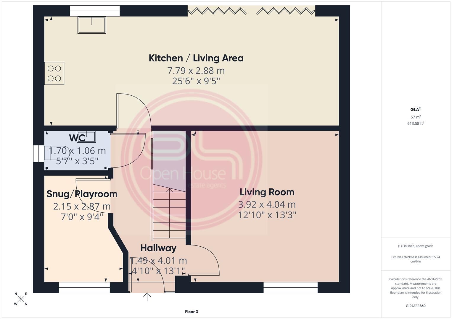 83, Rowan Drive, Burton-On-Trent floorplan