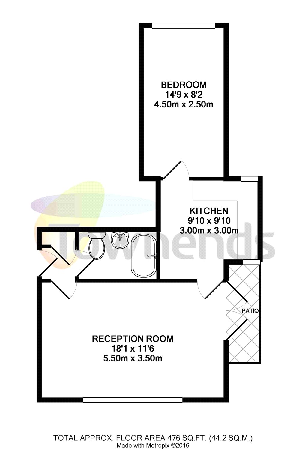 1 Bedrooms Flat to rent in Clivedon Court, Scotch Common, Ealing, London W13