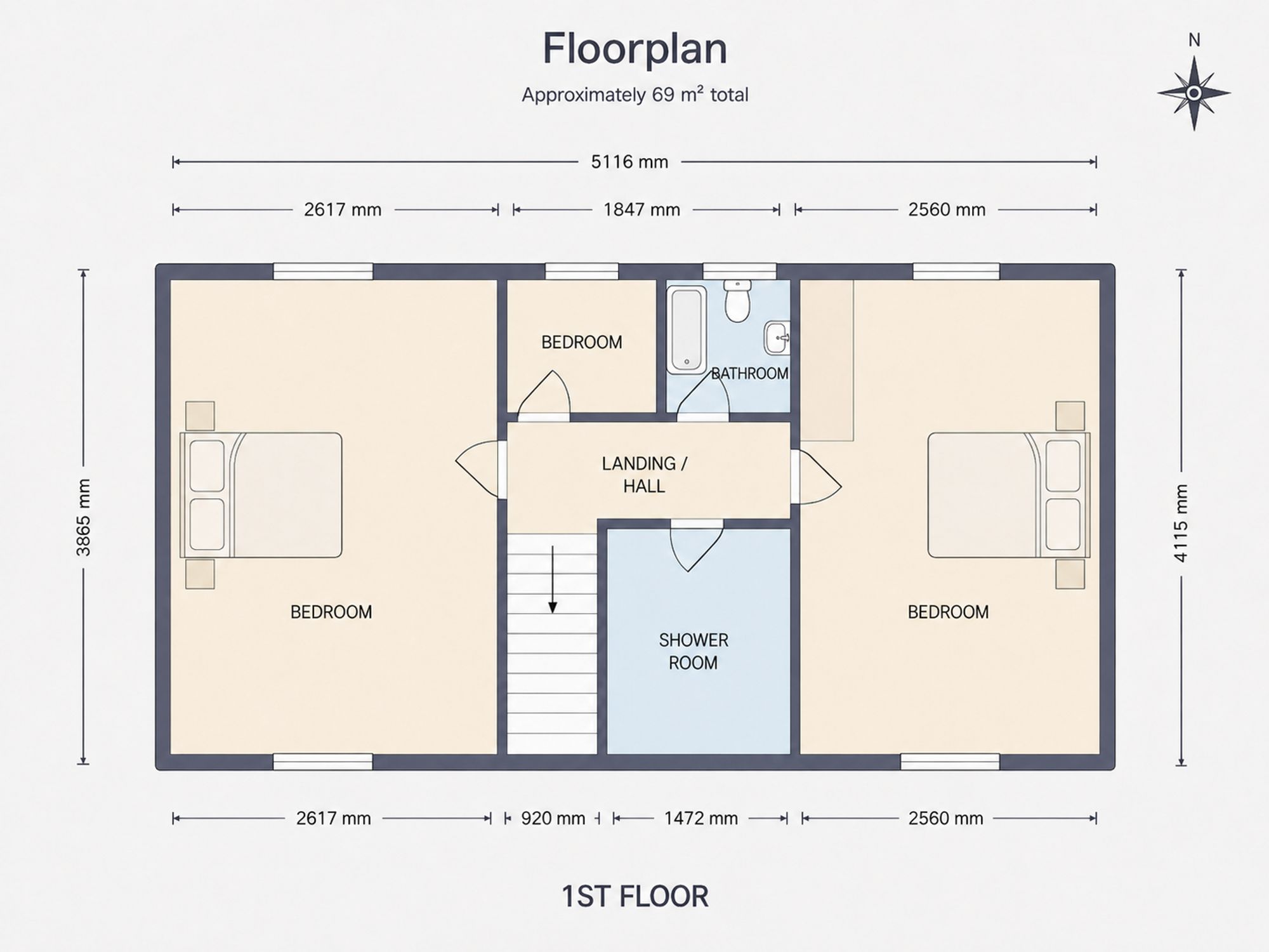 Wynton Green Lane, Crawley floorplan