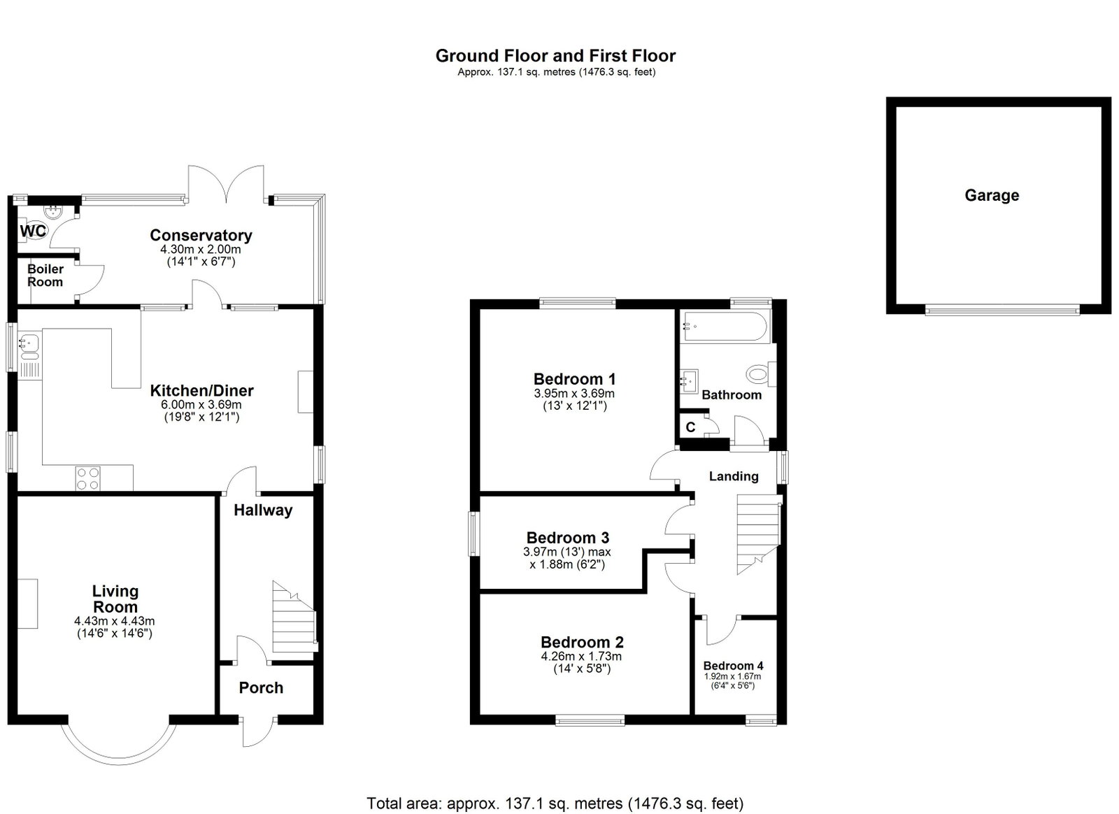 10, Rookery Lane, Lincoln floorplan