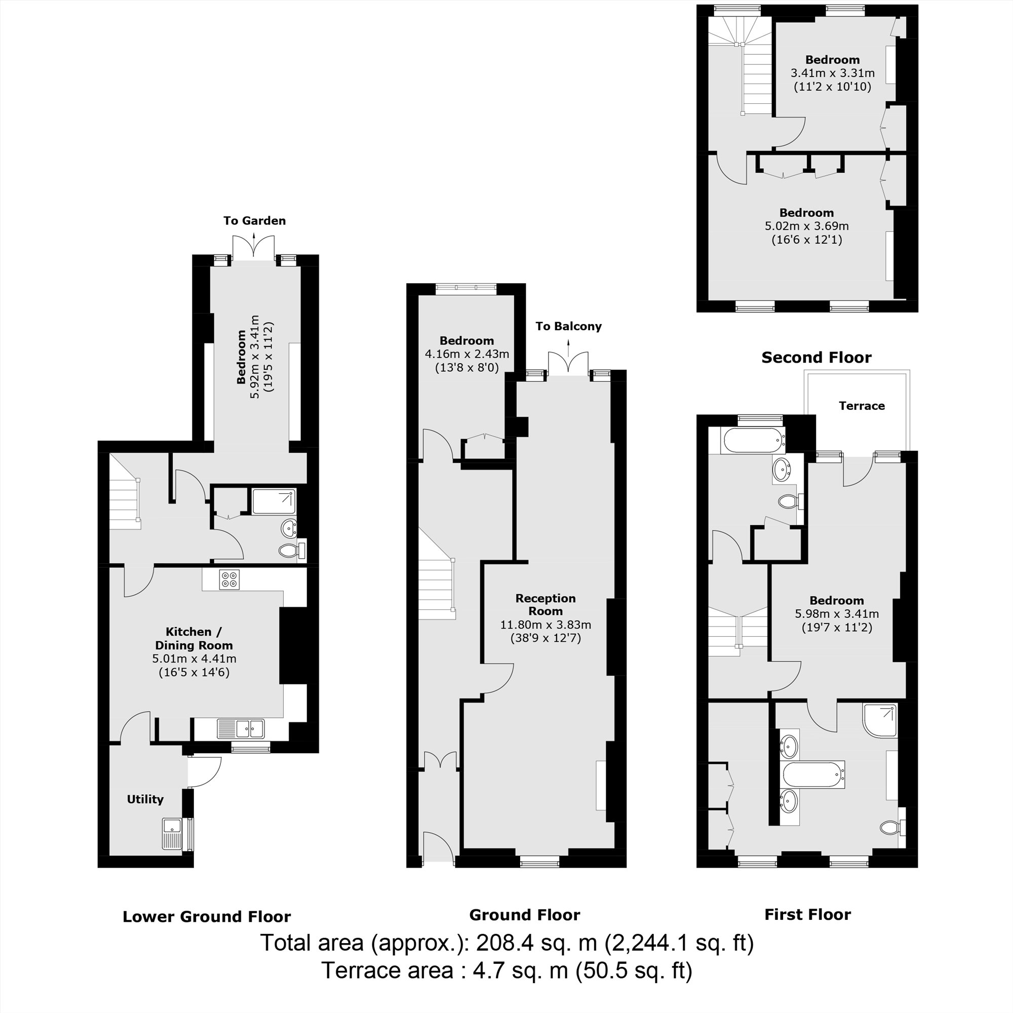 10, Pelham Street, London floorplan