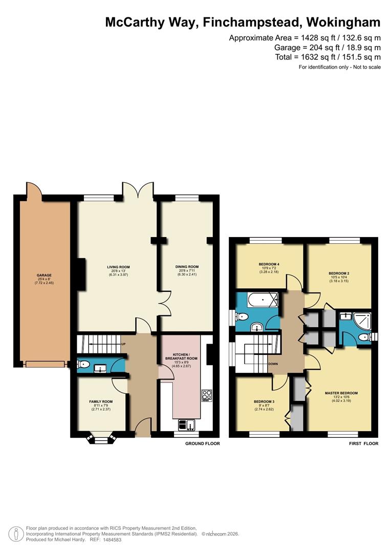 103, McCarthy Way, Finchampstead floorplan