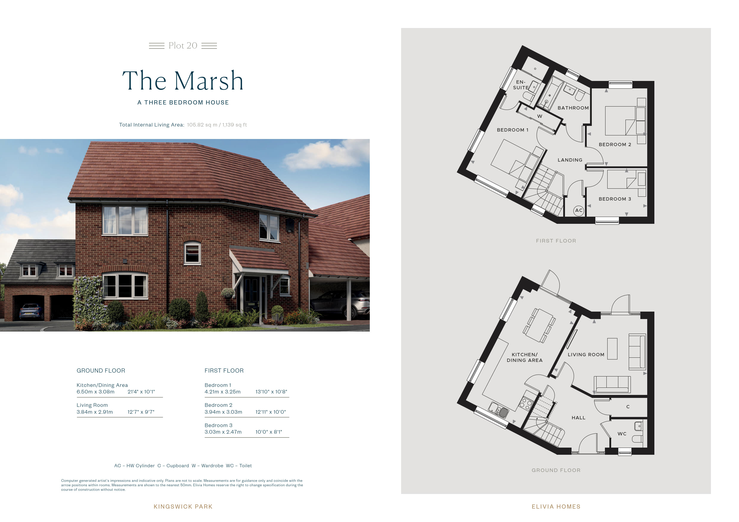 20, Kingswick Park, Hitchin floorplan