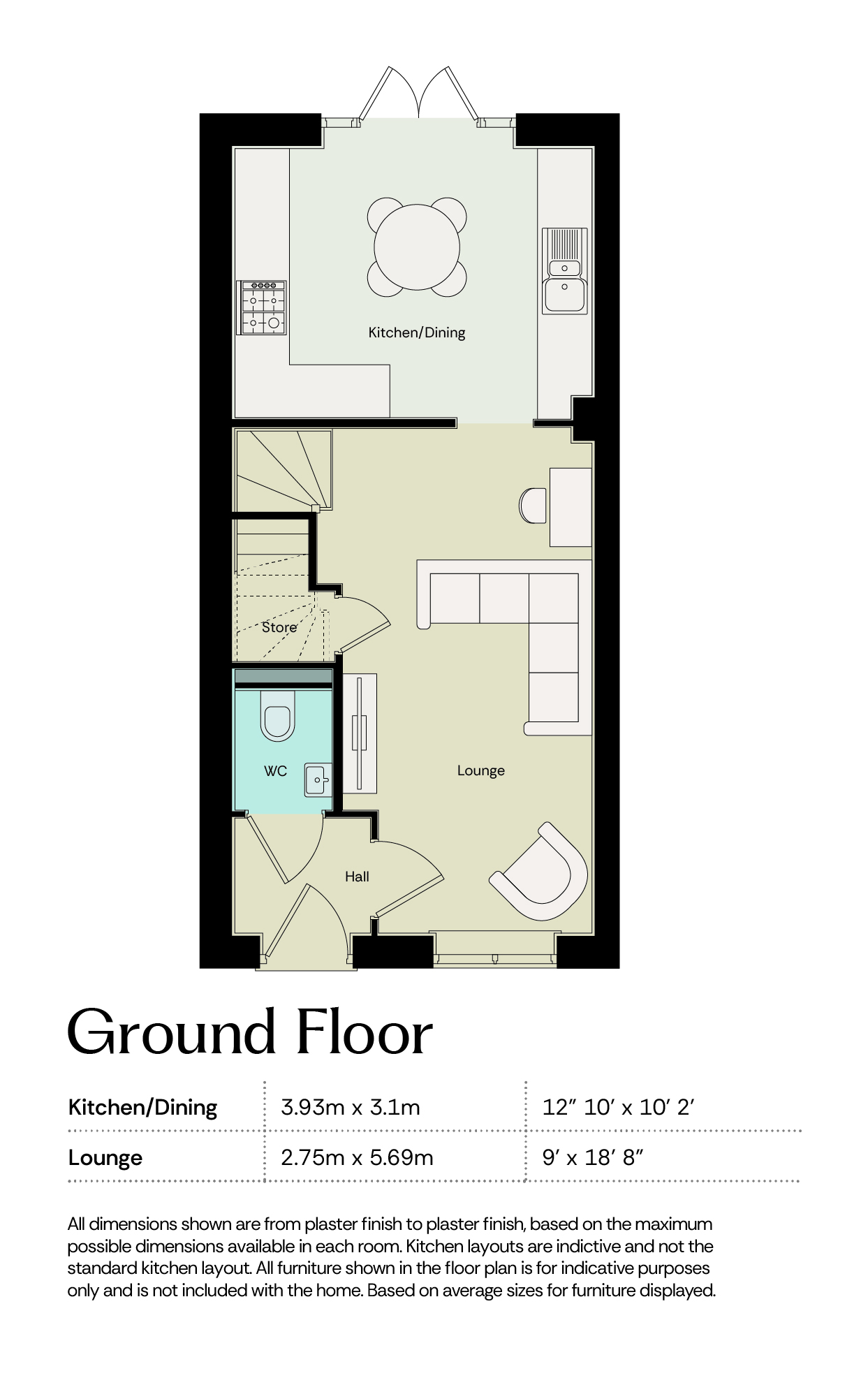 1, Barnes Way, Hull floorplan