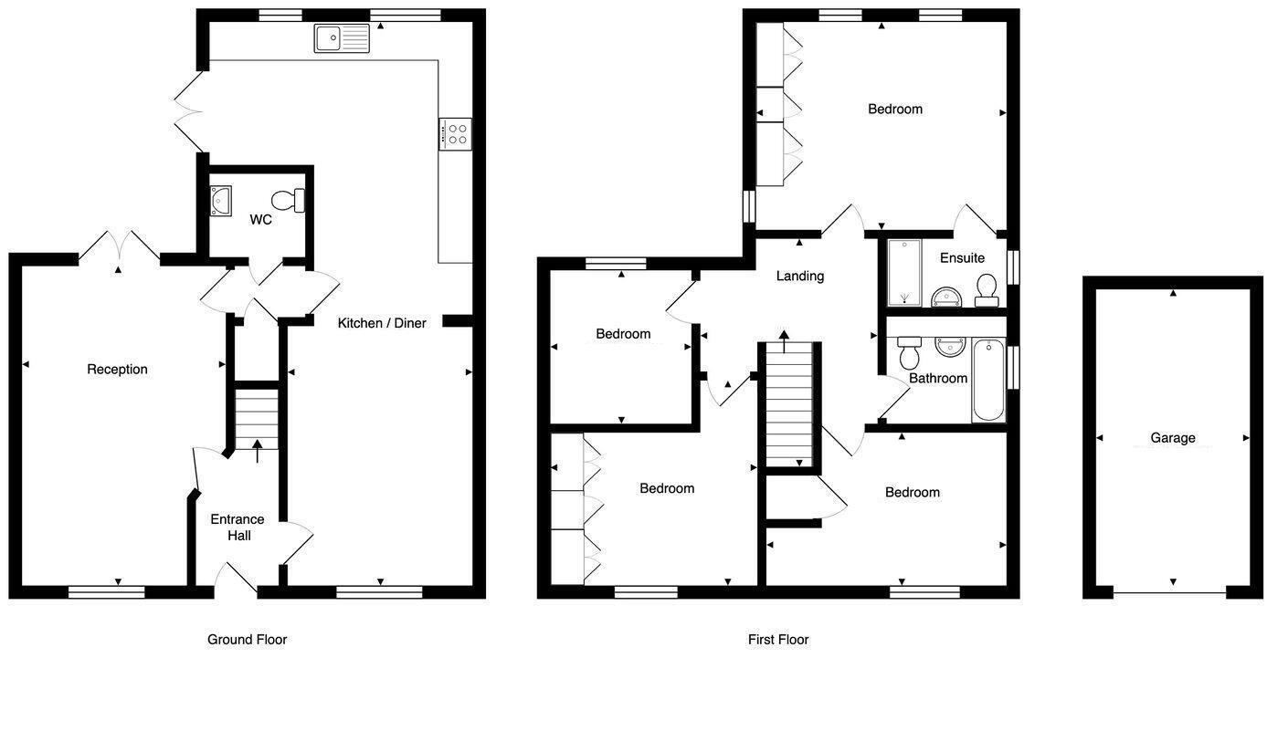 5, Hawthorn Grove, Sapcote floorplan