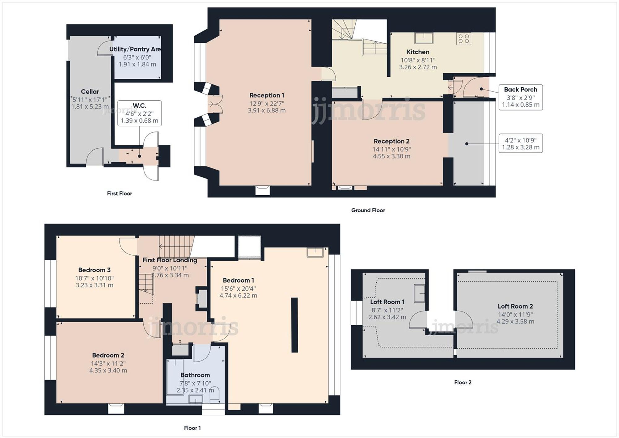 17 Nun Street, Haverfordwest floorplan