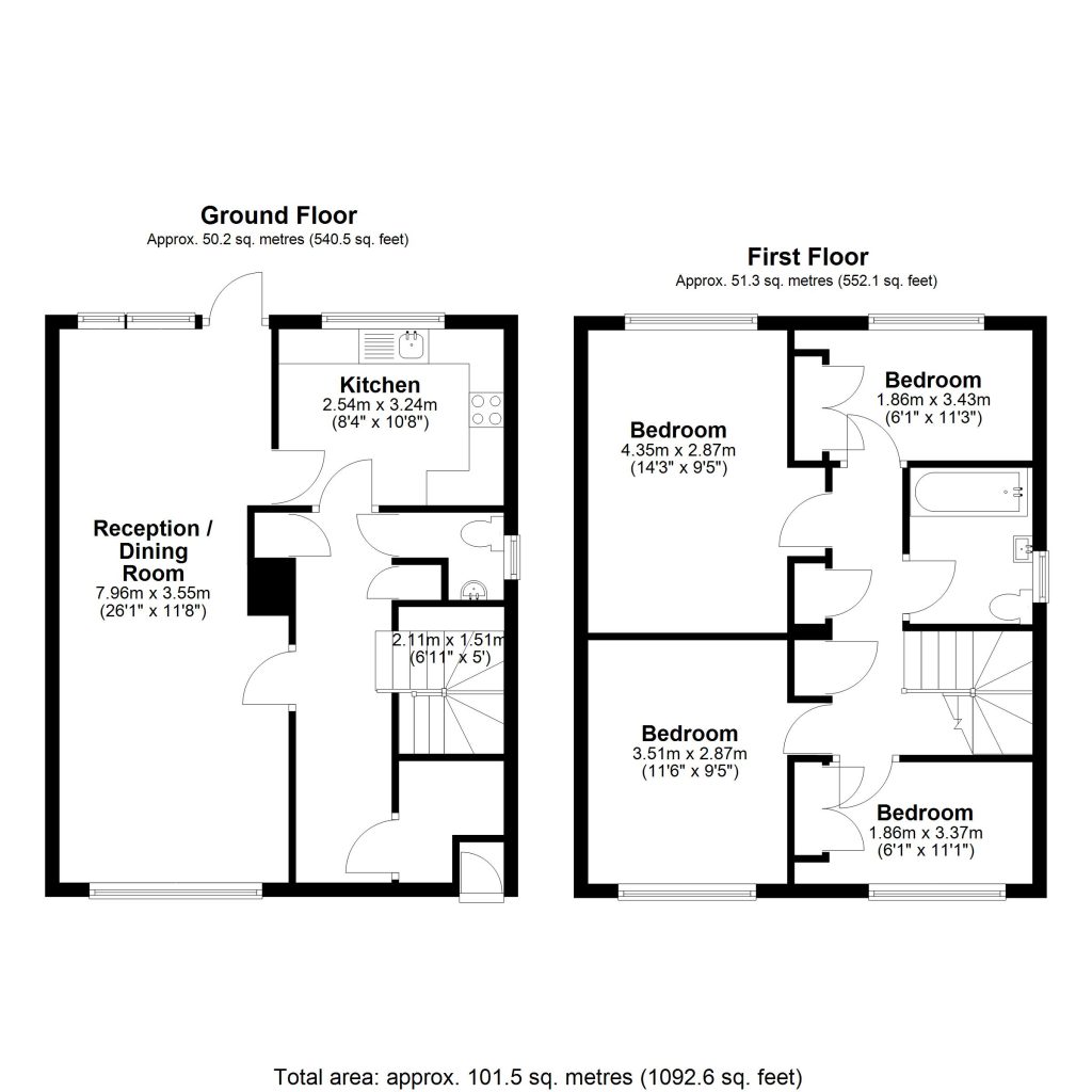 7, Waterman Close, Bordon floorplan
