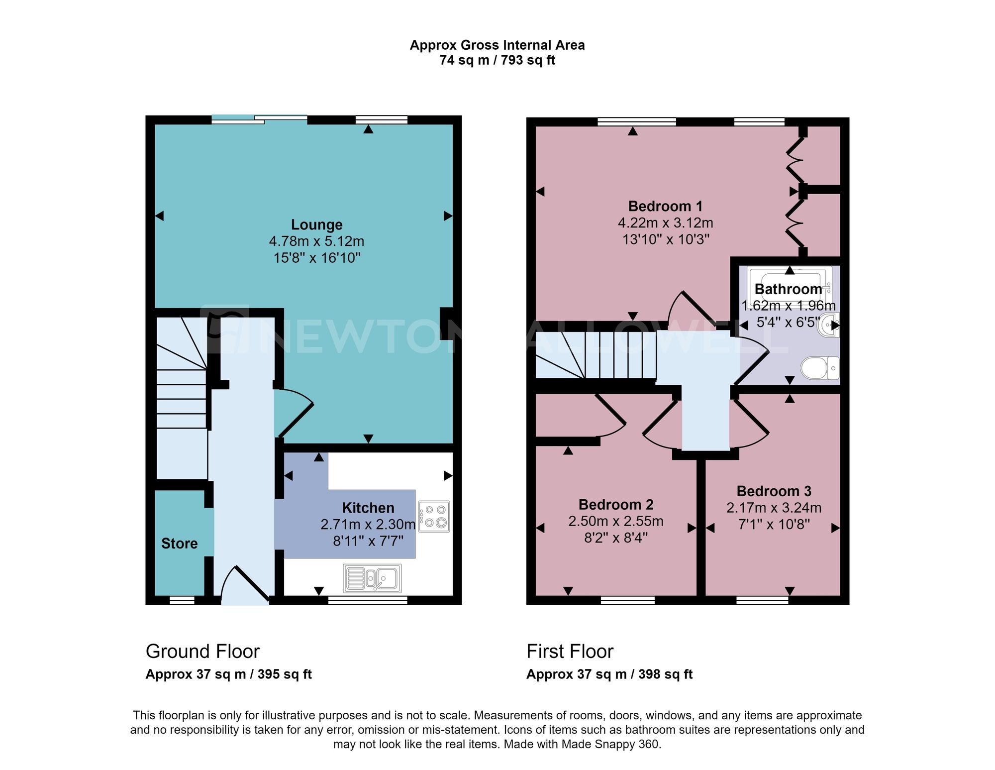 18 Merlin Close, Leicester floorplan