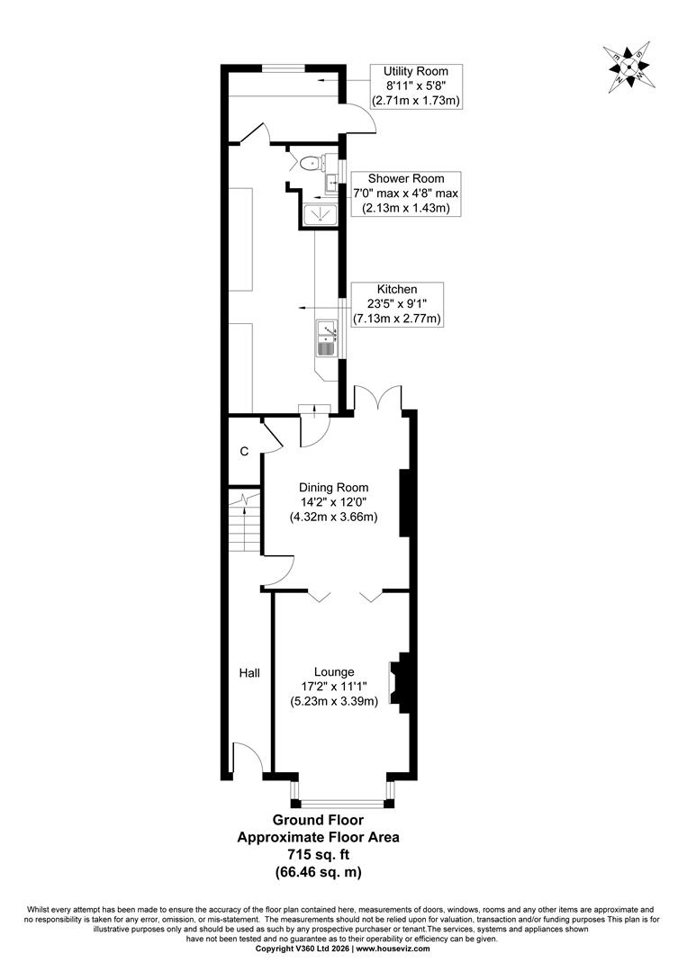 2, Frederick Street, Goole floorplan