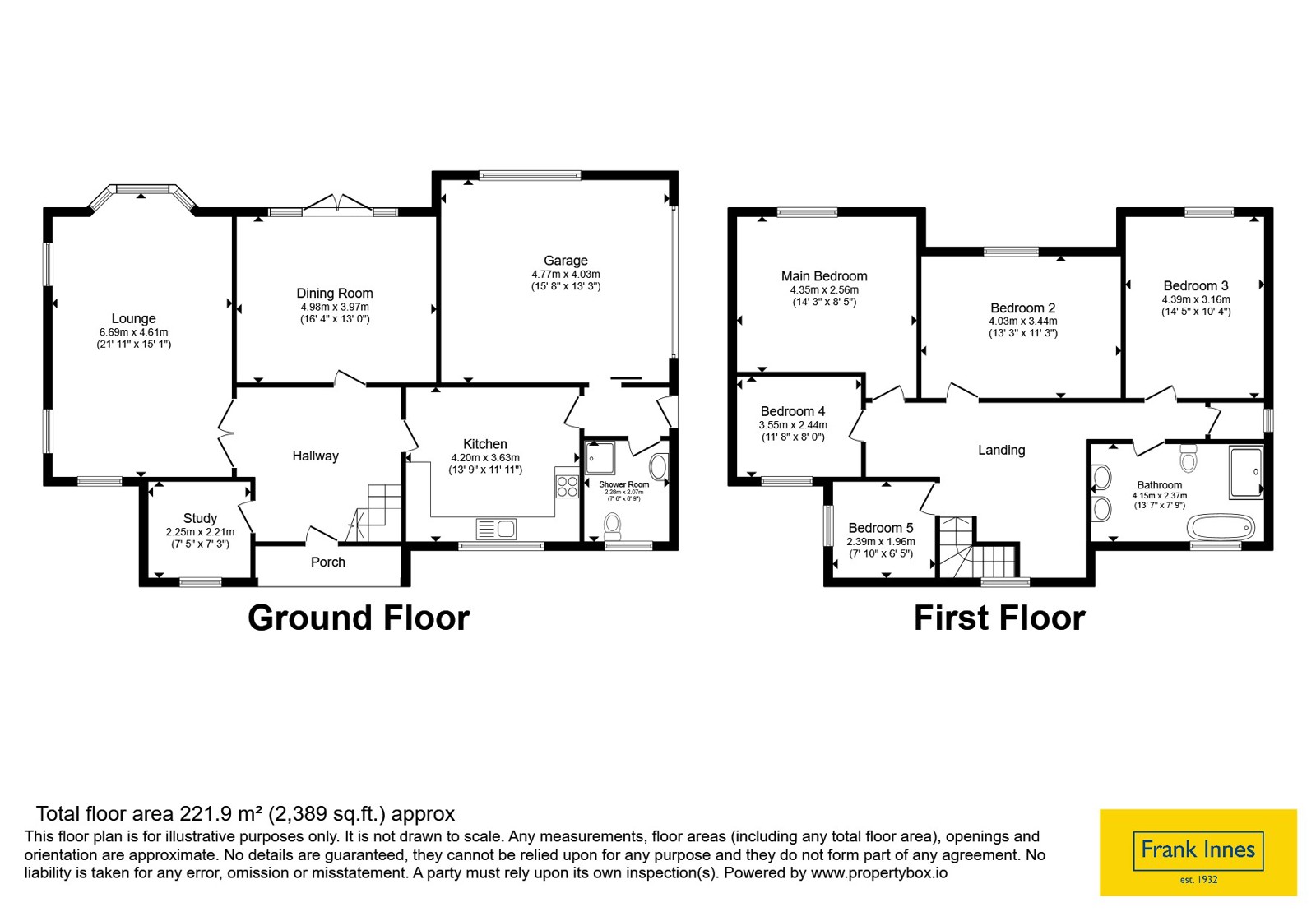 4, Wingfield Road, Derbyshire floorplan