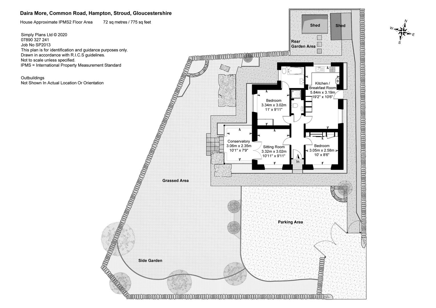 Box, Minchinhampton, Stroud GL6, 2 bedroom bungalow for sale 55420168