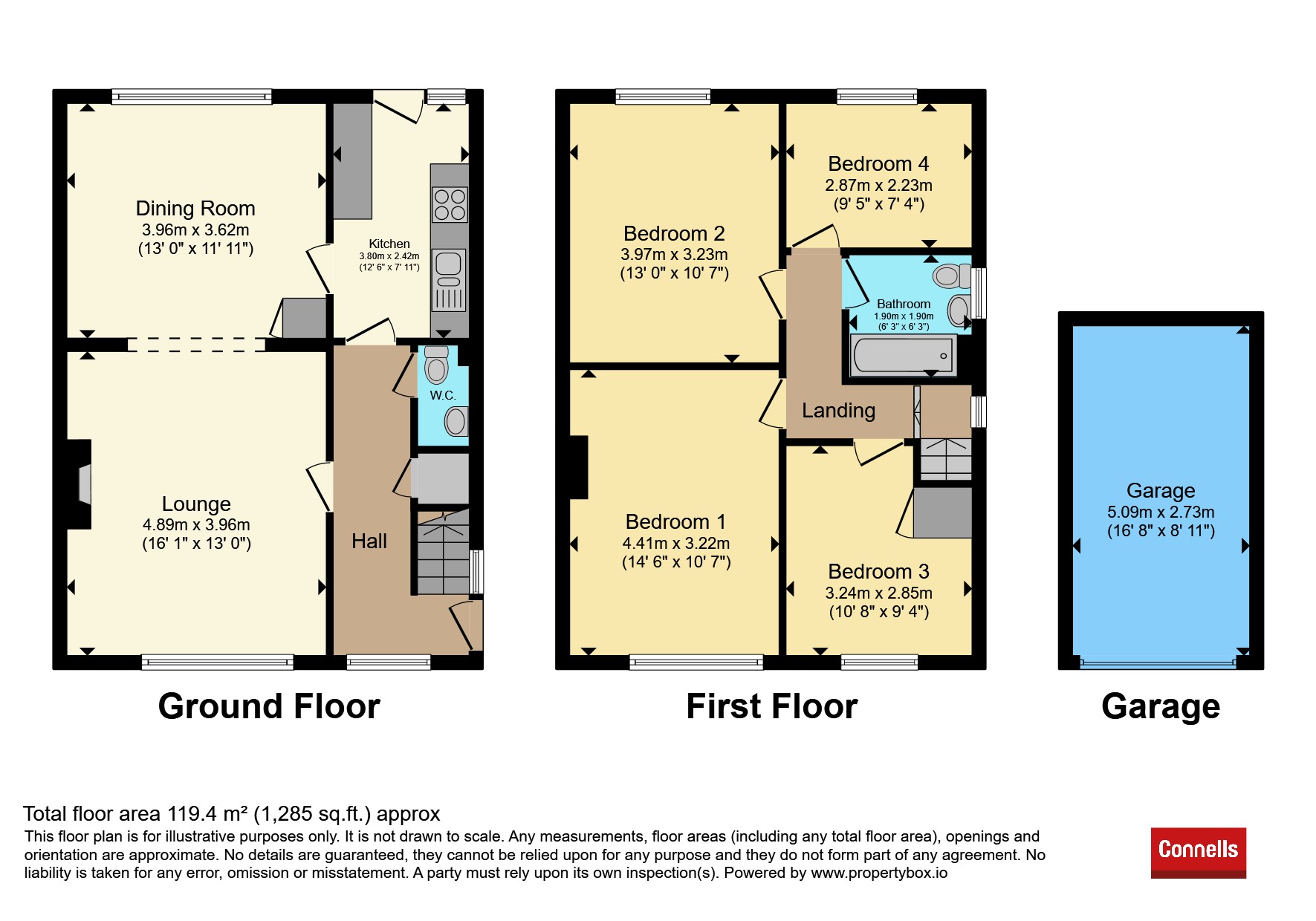 1, Newchurch Road, Maidstone floorplan
