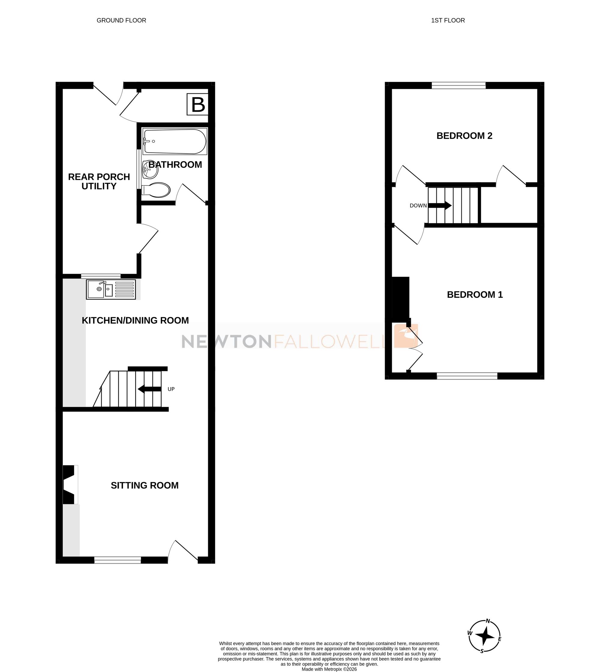 11 Gelston, Grantham floorplan