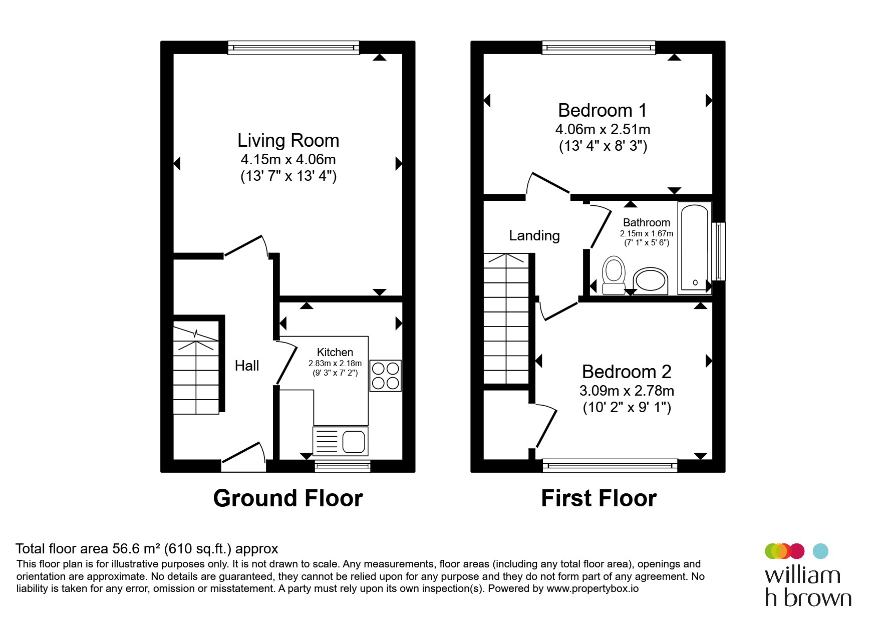58, Highthorn Road, Mexborough floorplan