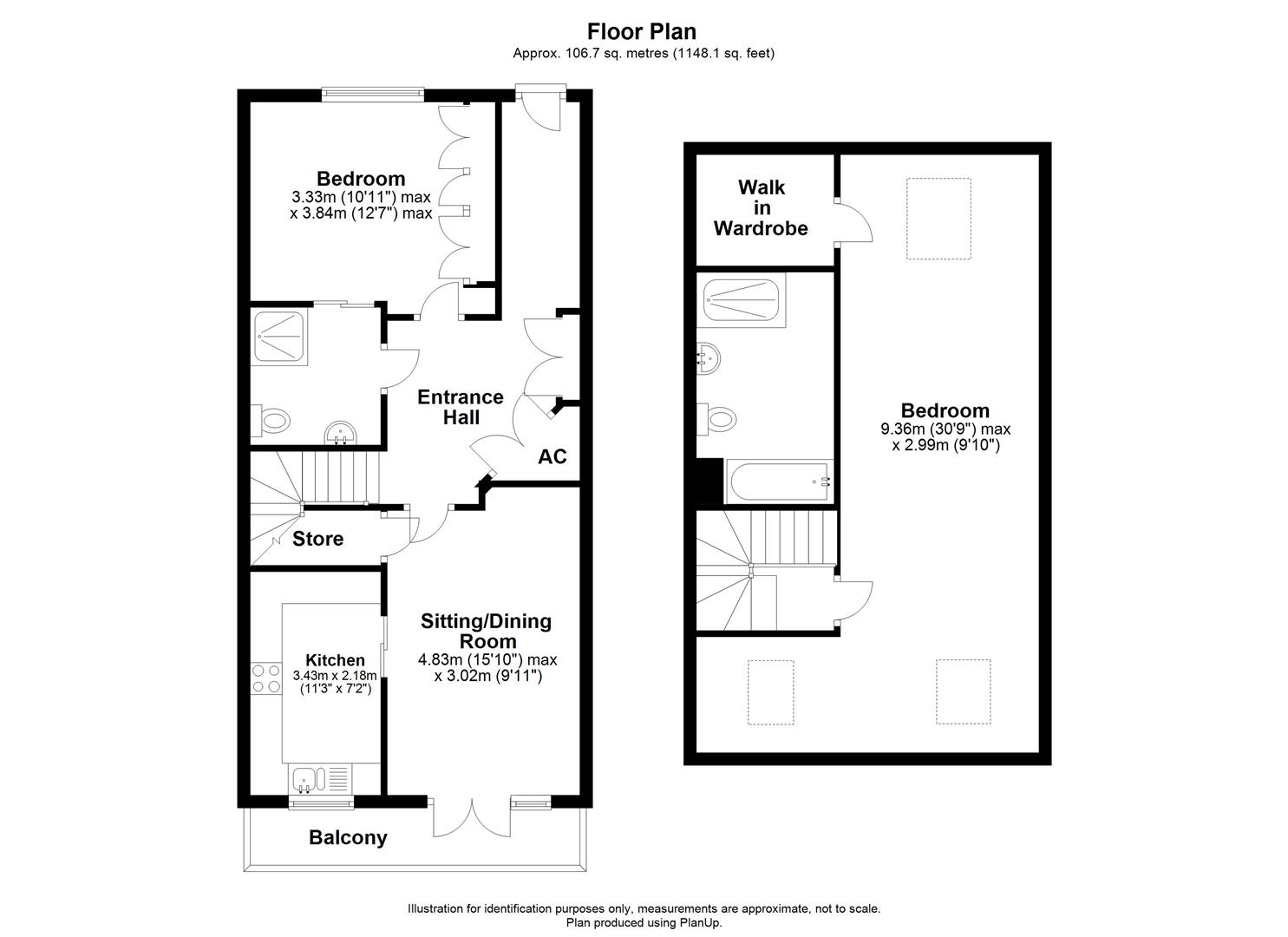 68, The Fairways, Chippenham floorplan