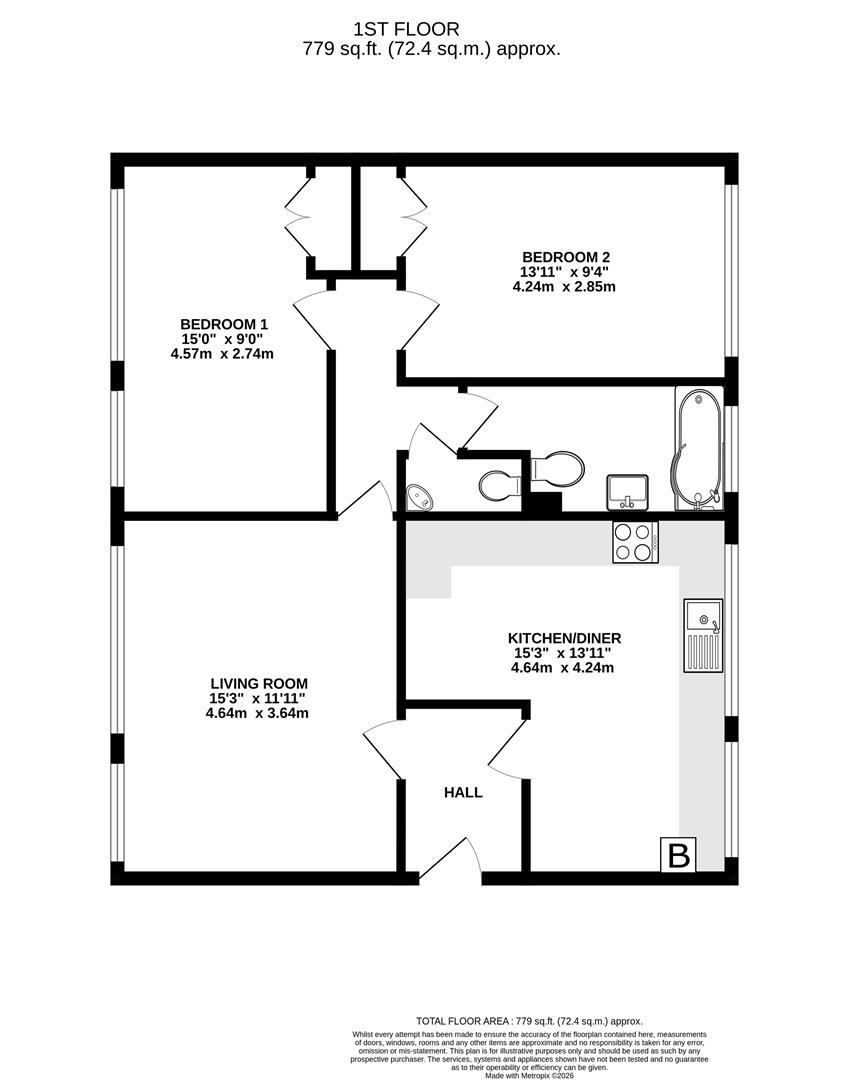 4, Hornbill Close, Uxbridge floorplan