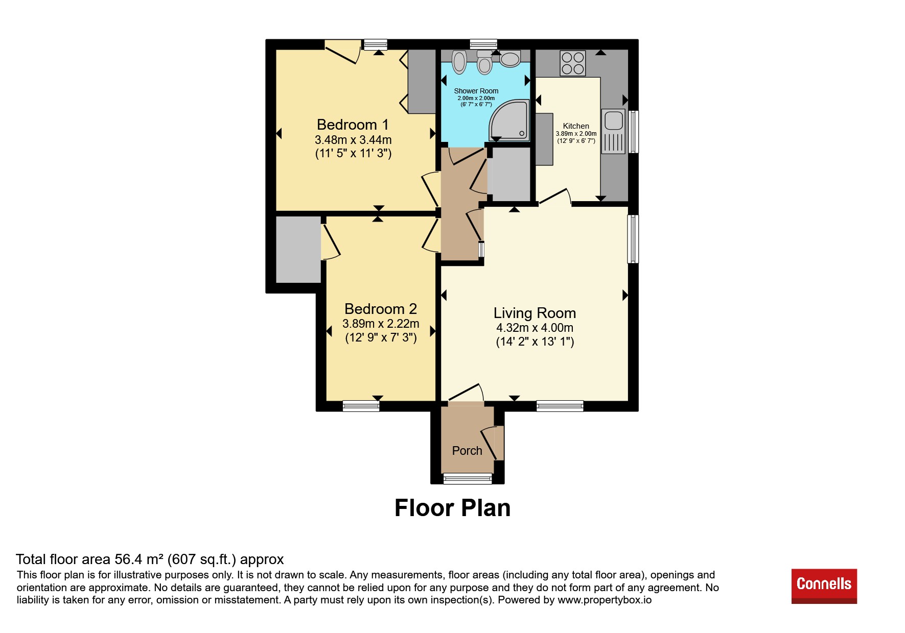 50, Saffron Meadow, Stratford-Upon-Avon floorplan