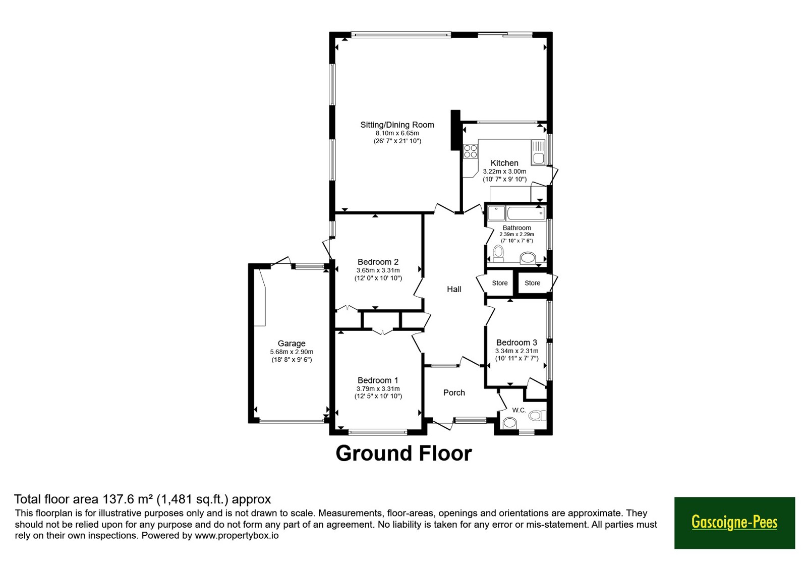 Creek End, Hampshire floorplan