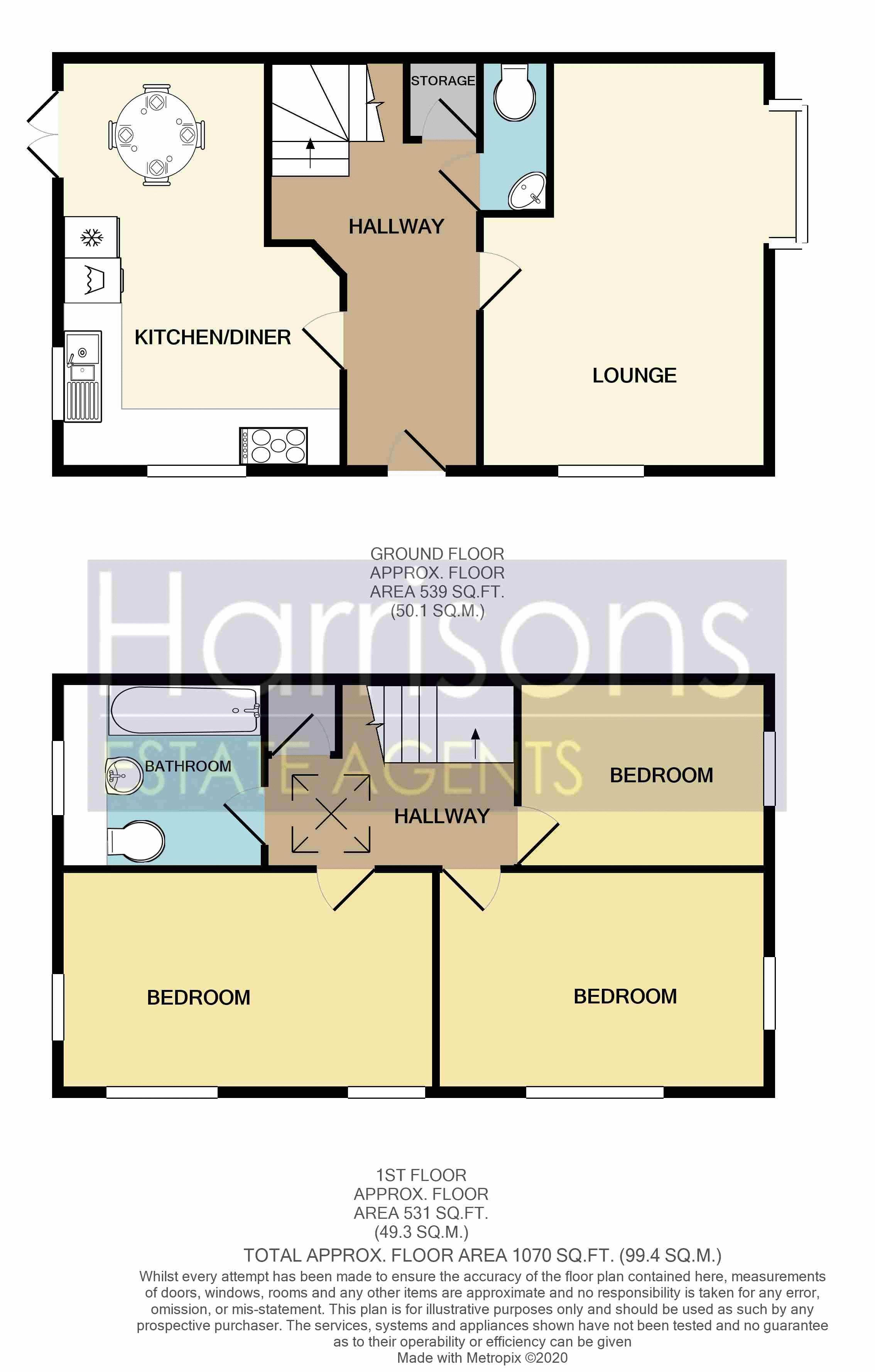 94, Bee Fold Lane, Manchester floorplan