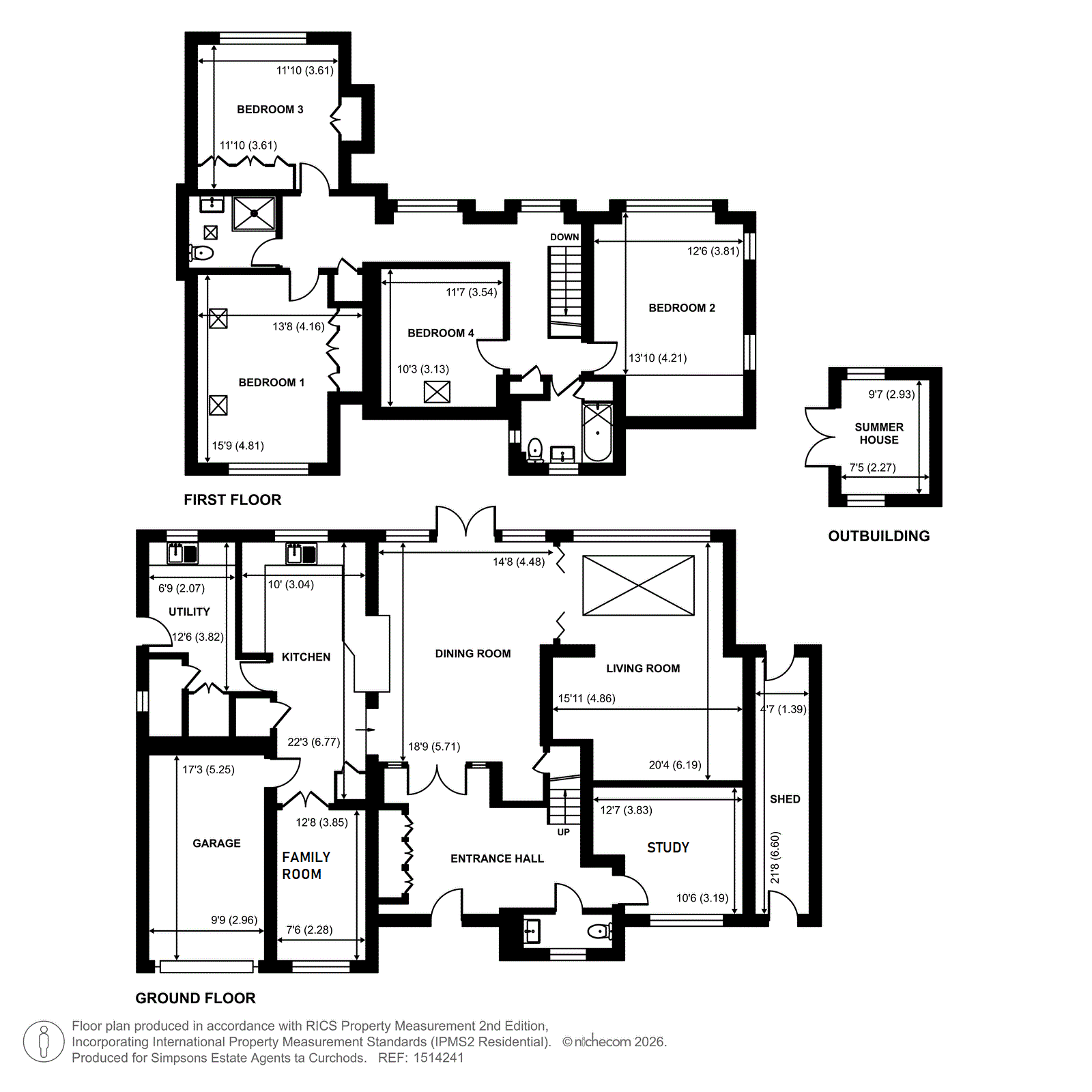 2, The Heronry, Walton-On-Thames floorplan
