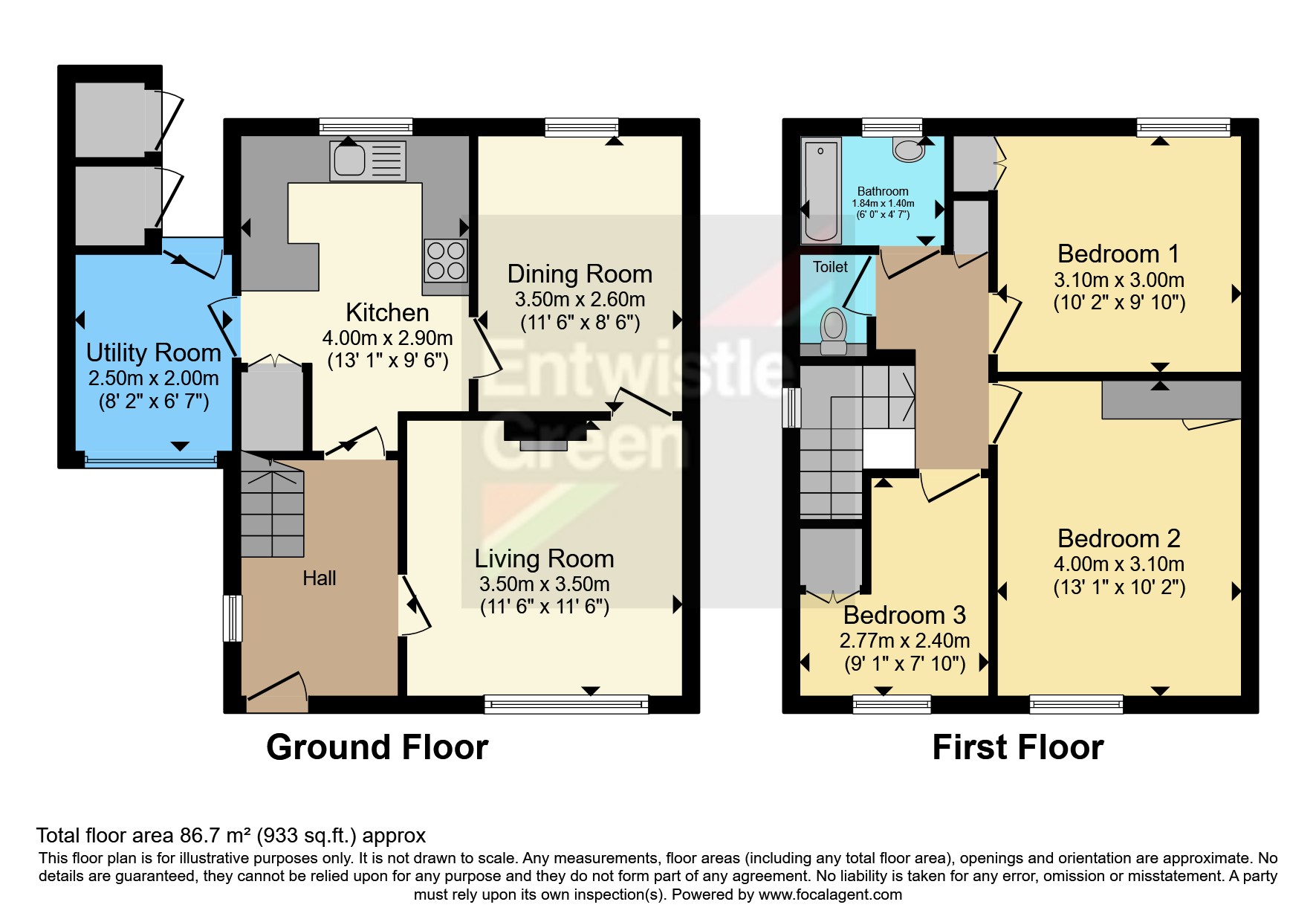 13, Casserley Road, Lancashire floorplan