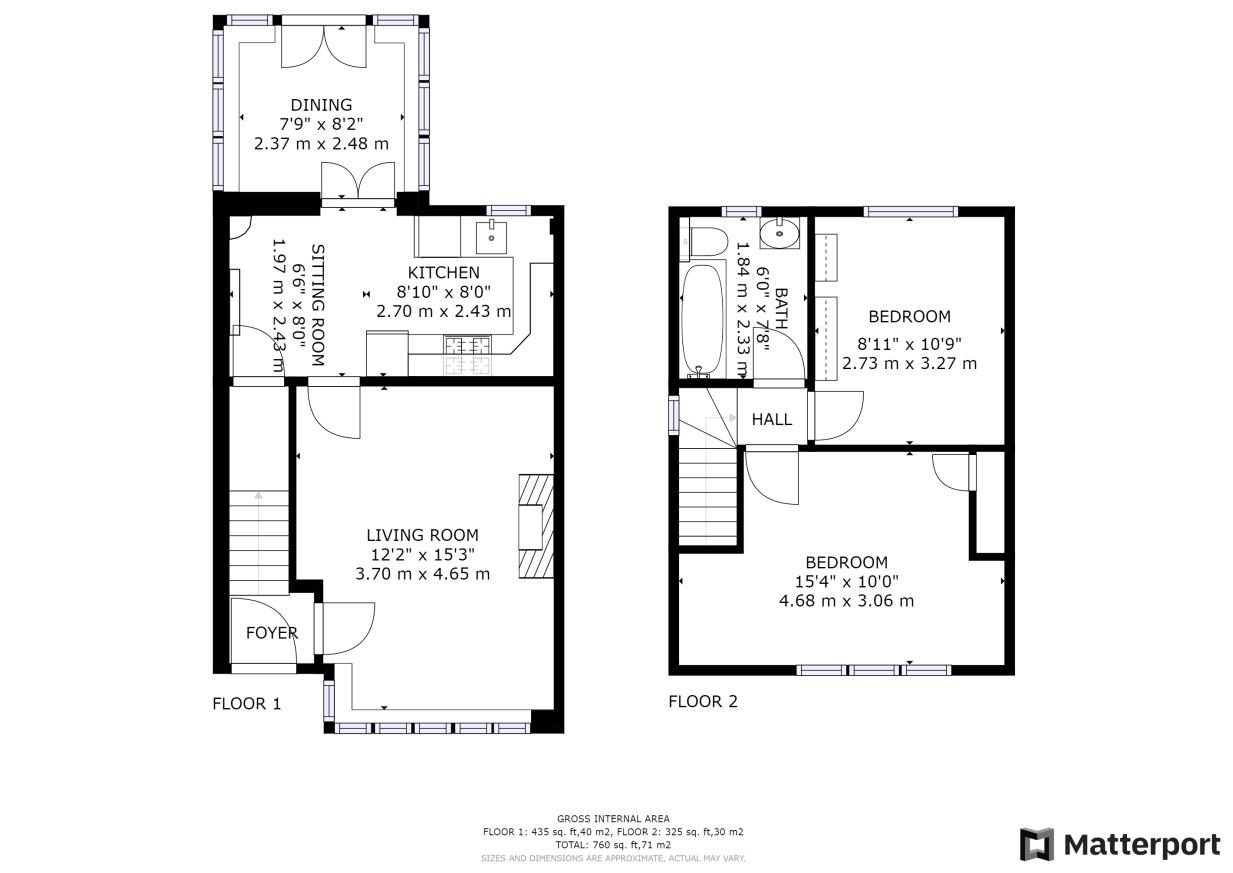 East View Road, Yeadon, Leeds, West Yorkshire LS19, 2 bedroom end